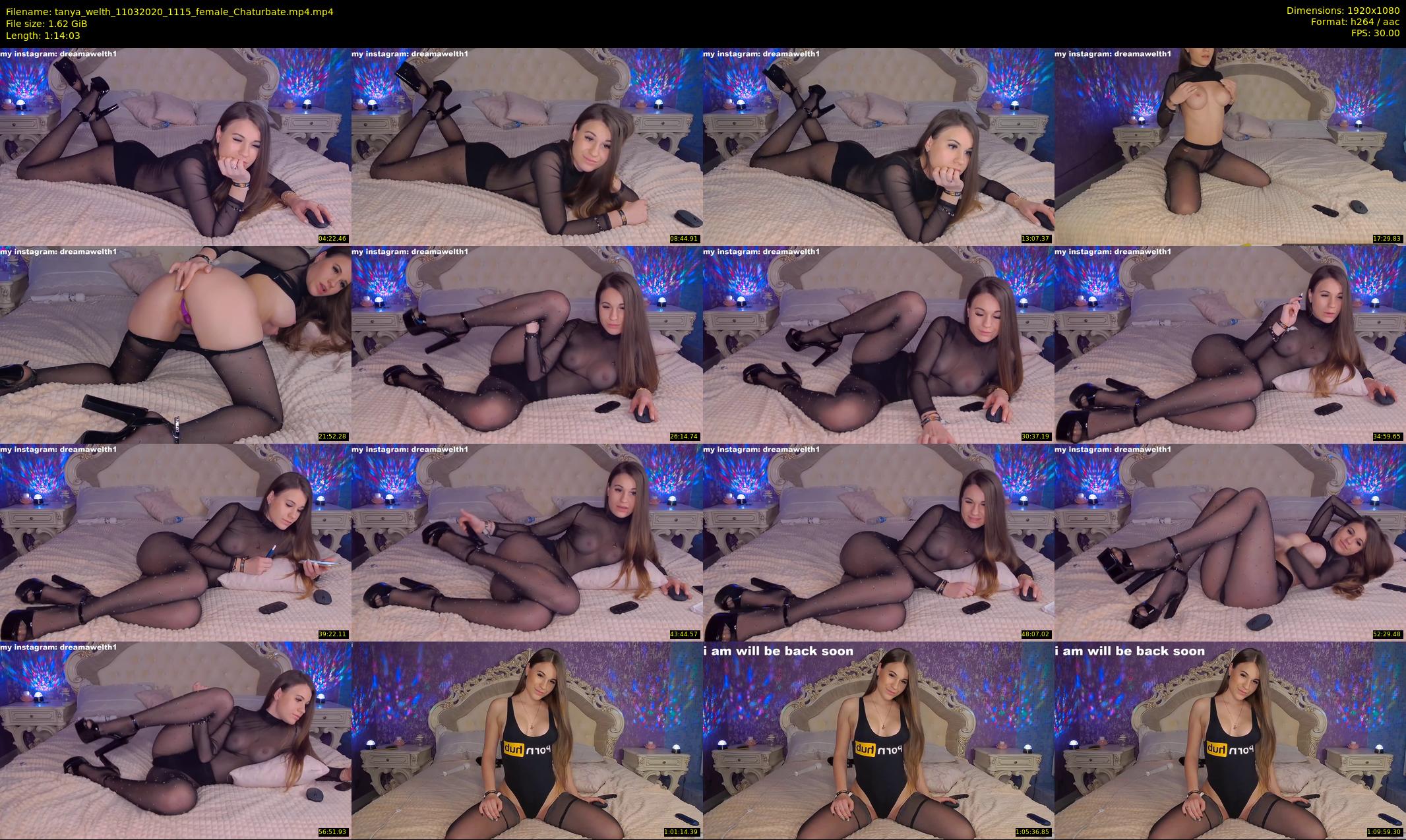 tanya_welth — 75 minute Chaturbate female cam show recording, 1080p, Mar 11, 2020