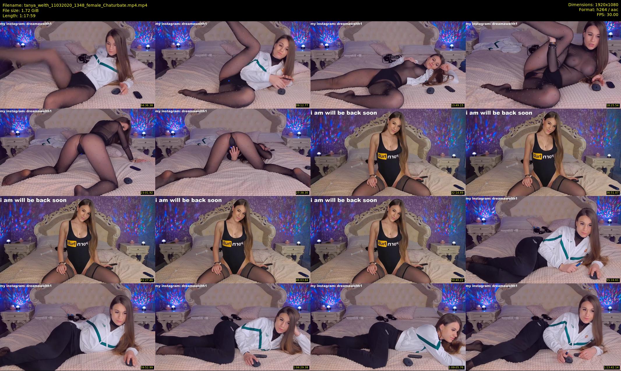 tanya_welth — 78 minute Chaturbate female cam show recording, 1080p, Mar 11, 2020