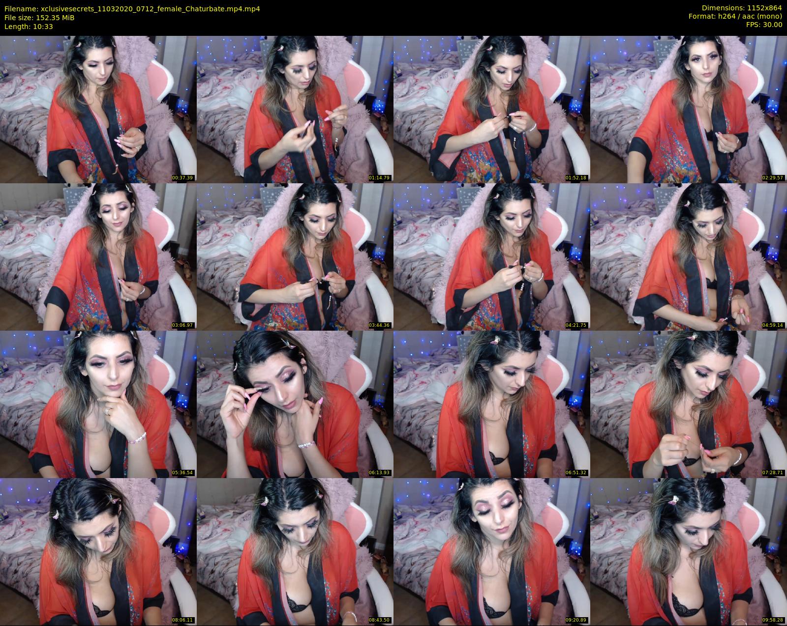 xclusivesecrets — 11 minute Chaturbate female cam show recording, 720p, Mar 11, 2020