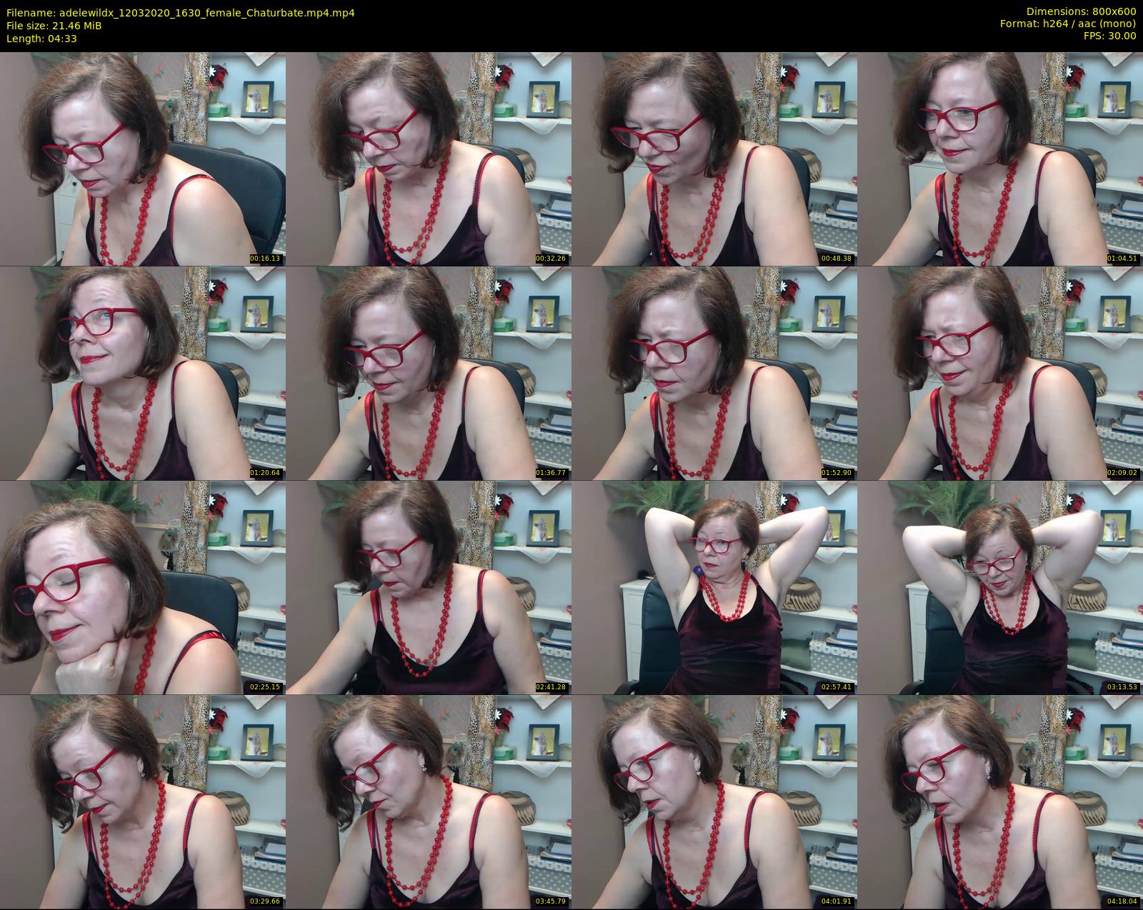 adelewildx — 5 minute Chaturbate female cam show recording, 480p, Mar 12, 2020