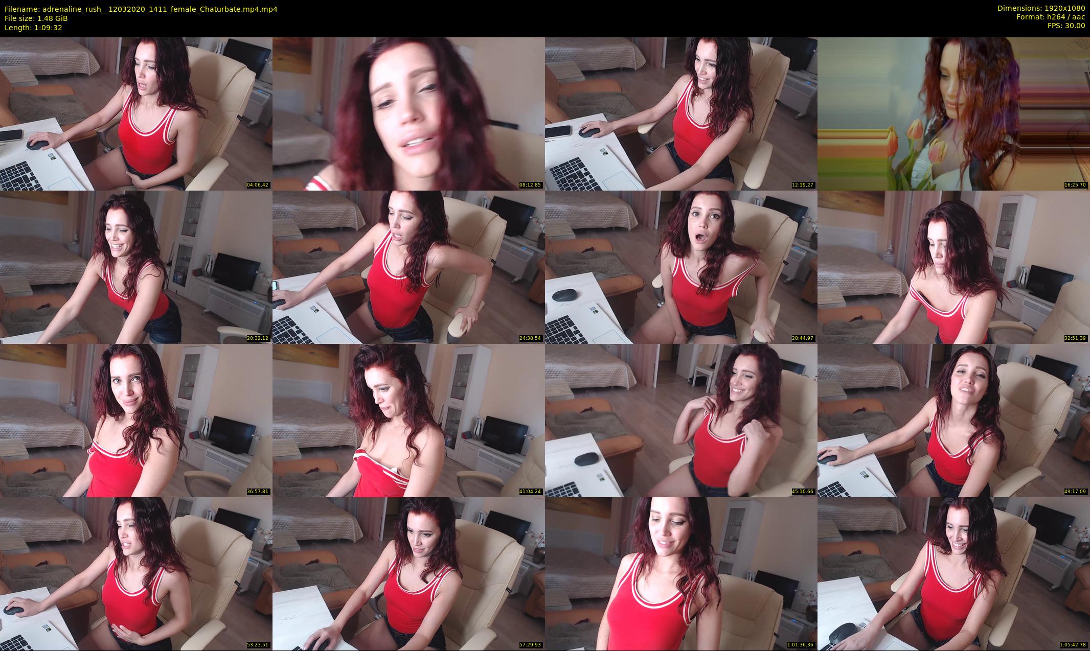 adrenaline_rush_ — 70 minute Chaturbate female cam show recording, 1080p, Mar 12, 2020