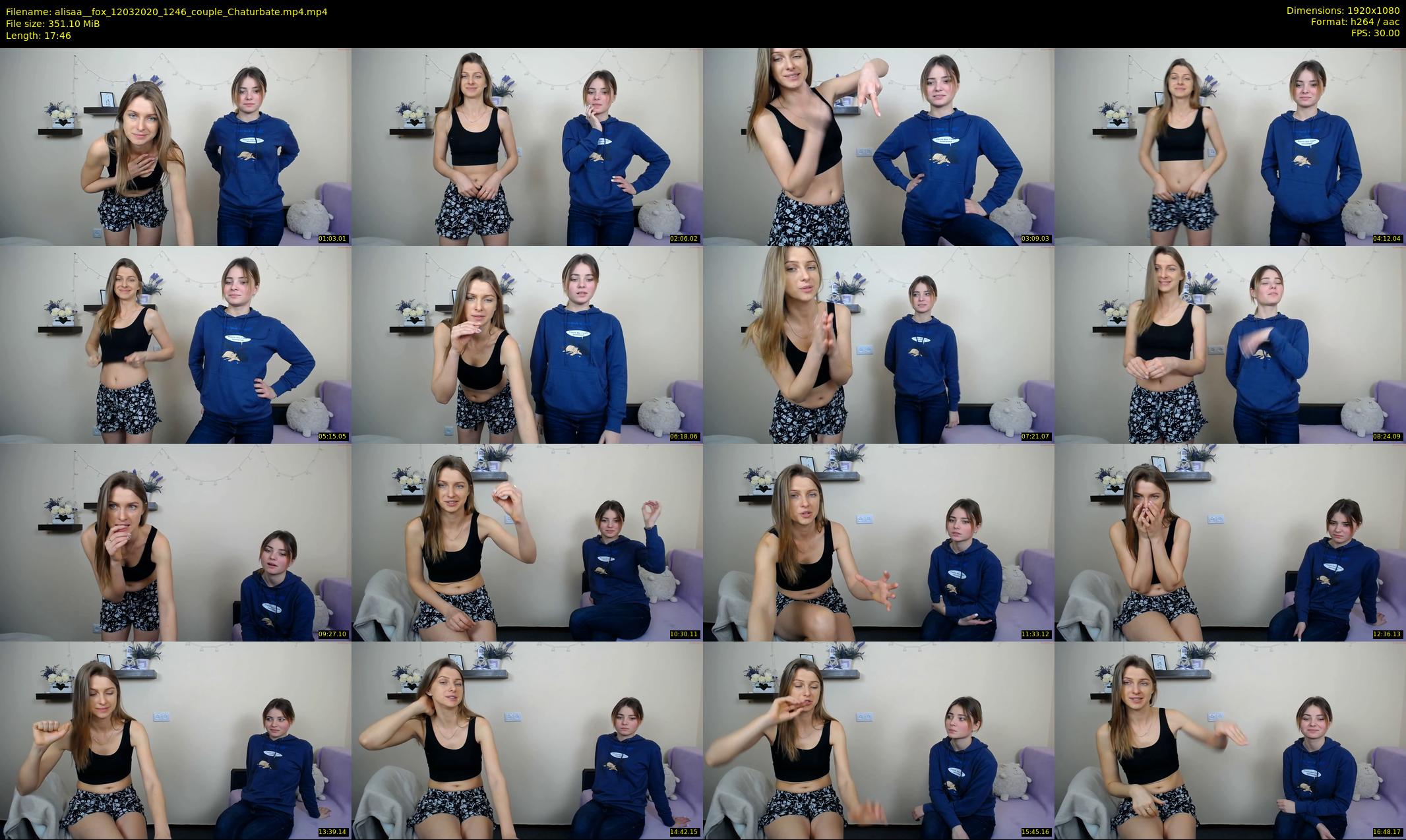 alisaa__fox — 18 minute Chaturbate female cam show recording, 1080p, Mar 12, 2020