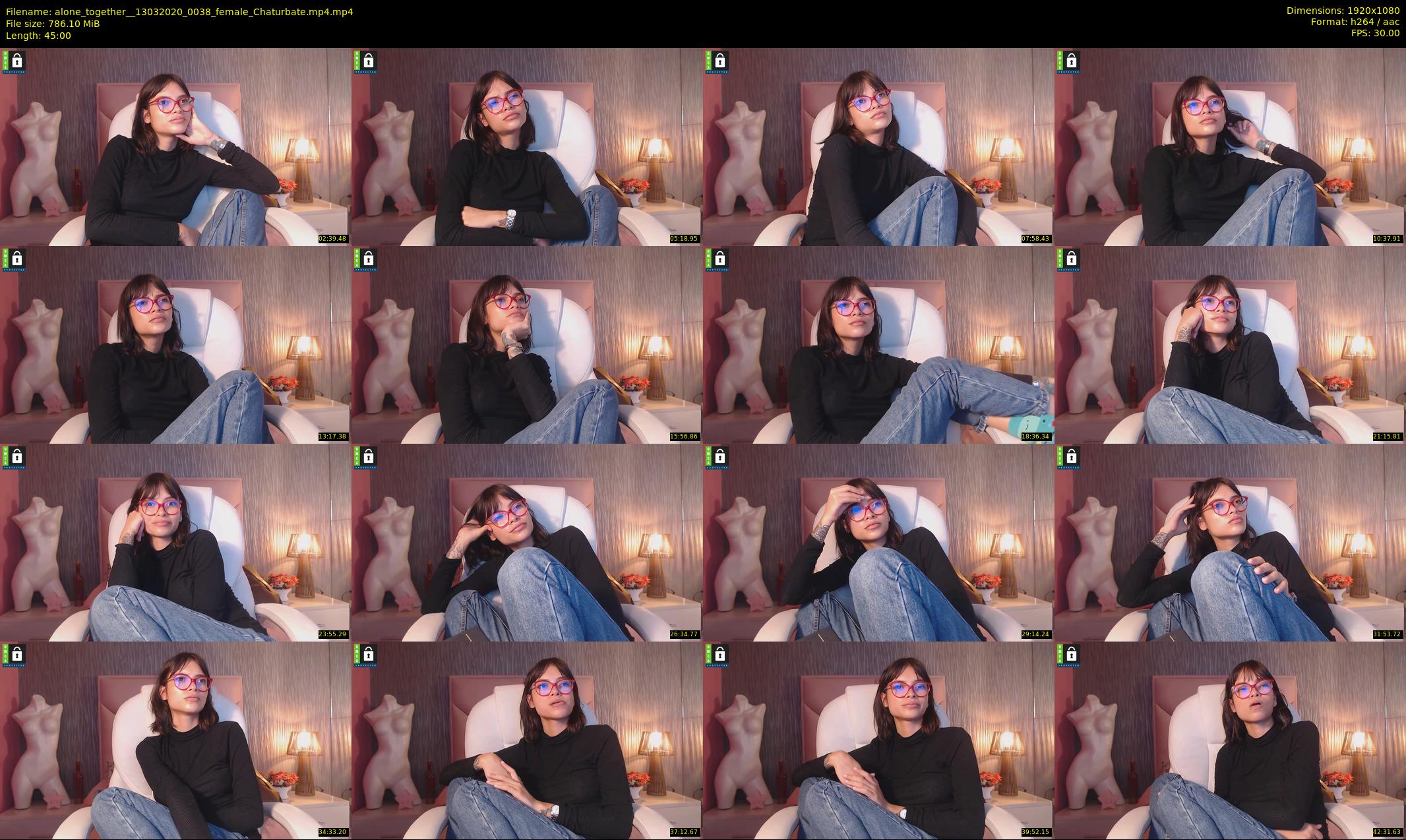 alone_together_ — 45 minute Chaturbate female cam show recording, 1080p, Mar 13, 2020