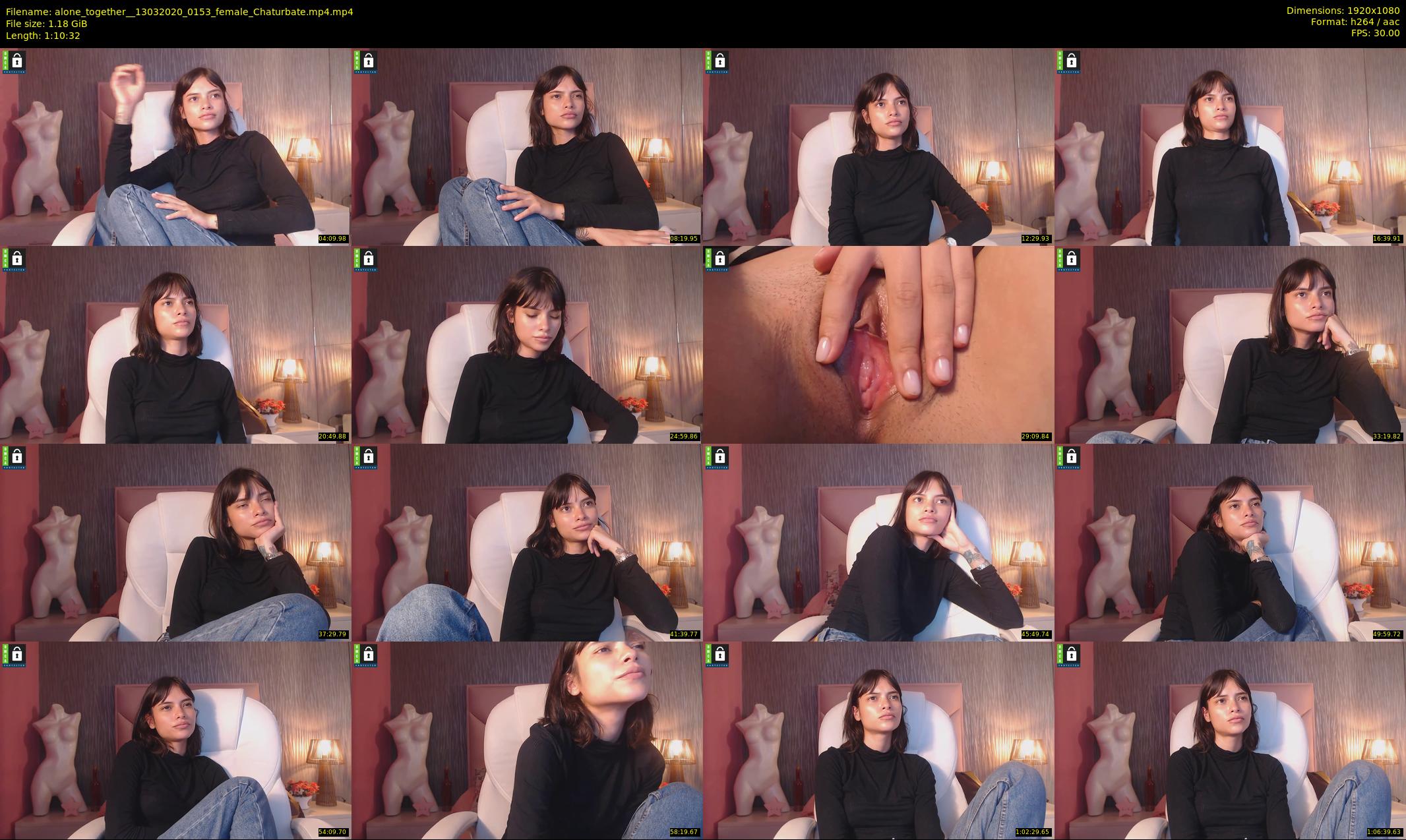 alone_together_ — 71 minute Chaturbate female cam show recording, 1080p, Mar 13, 2020
