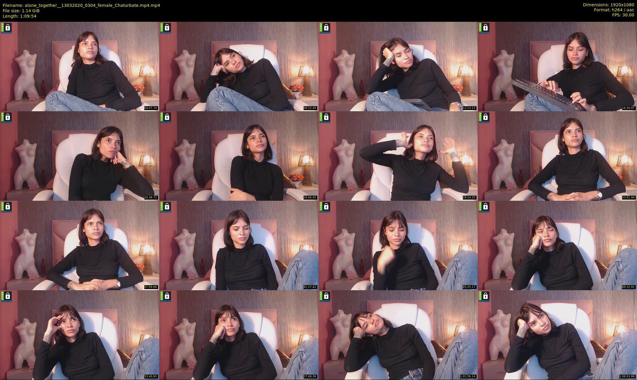 alone_together_ — 70 minute Chaturbate female cam show recording, 1080p, Mar 13, 2020