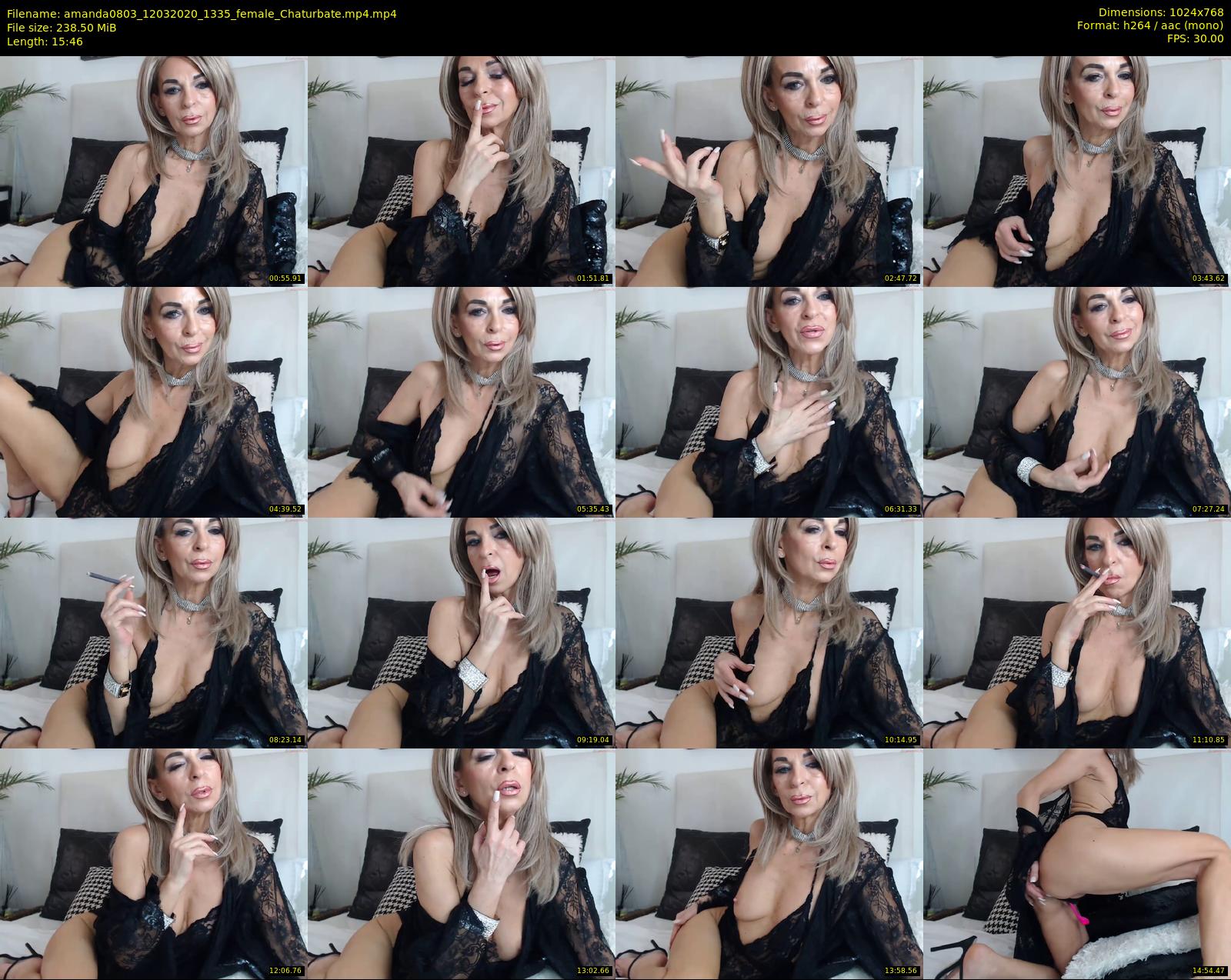 amanda0803 — 16 minute Chaturbate female cam show recording, 720p, Mar 12, 2020