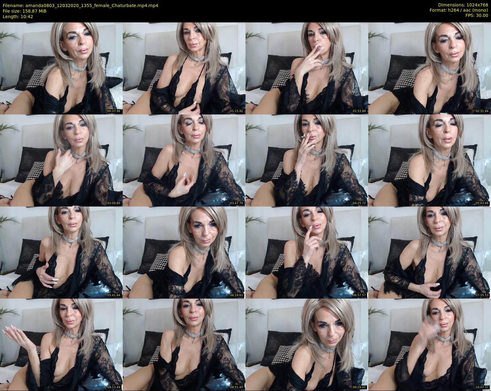 amanda0803 — 11 minute Chaturbate female cam show recording, 720p, Mar 12, 2020