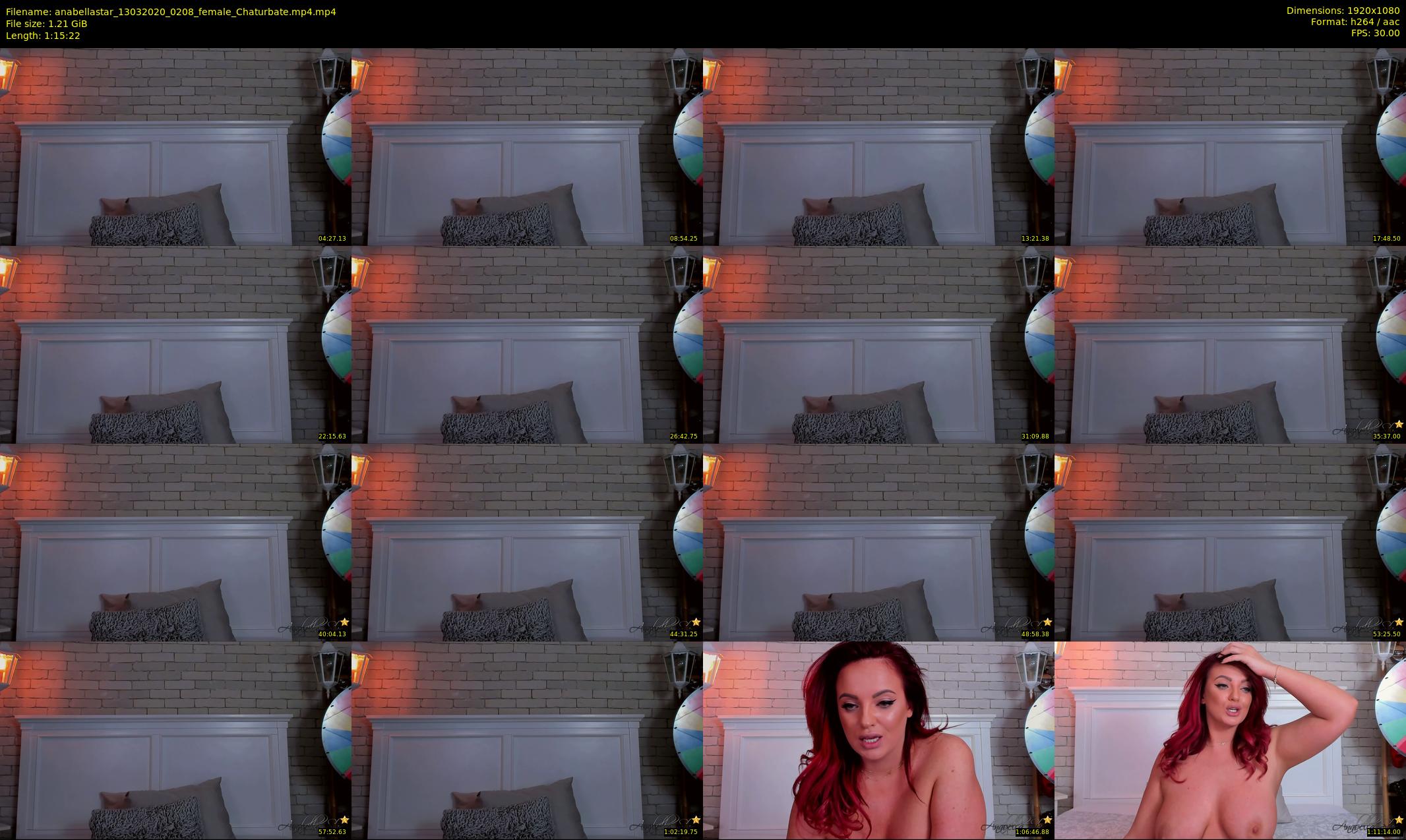 anabellastar — 76 minute Chaturbate female cam show recording, 1080p, Mar 13, 2020