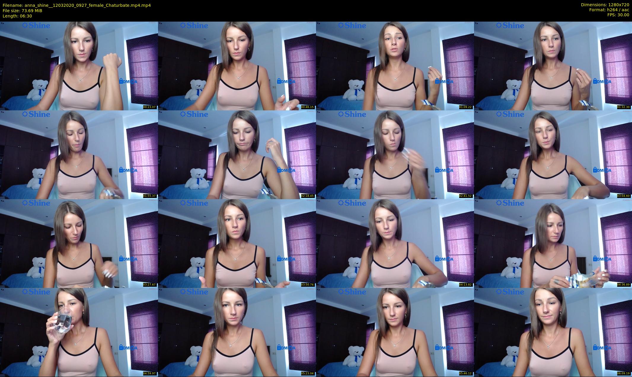 anna_shine_ — 7 minute Chaturbate female cam show recording, 720p, Mar 12, 2020