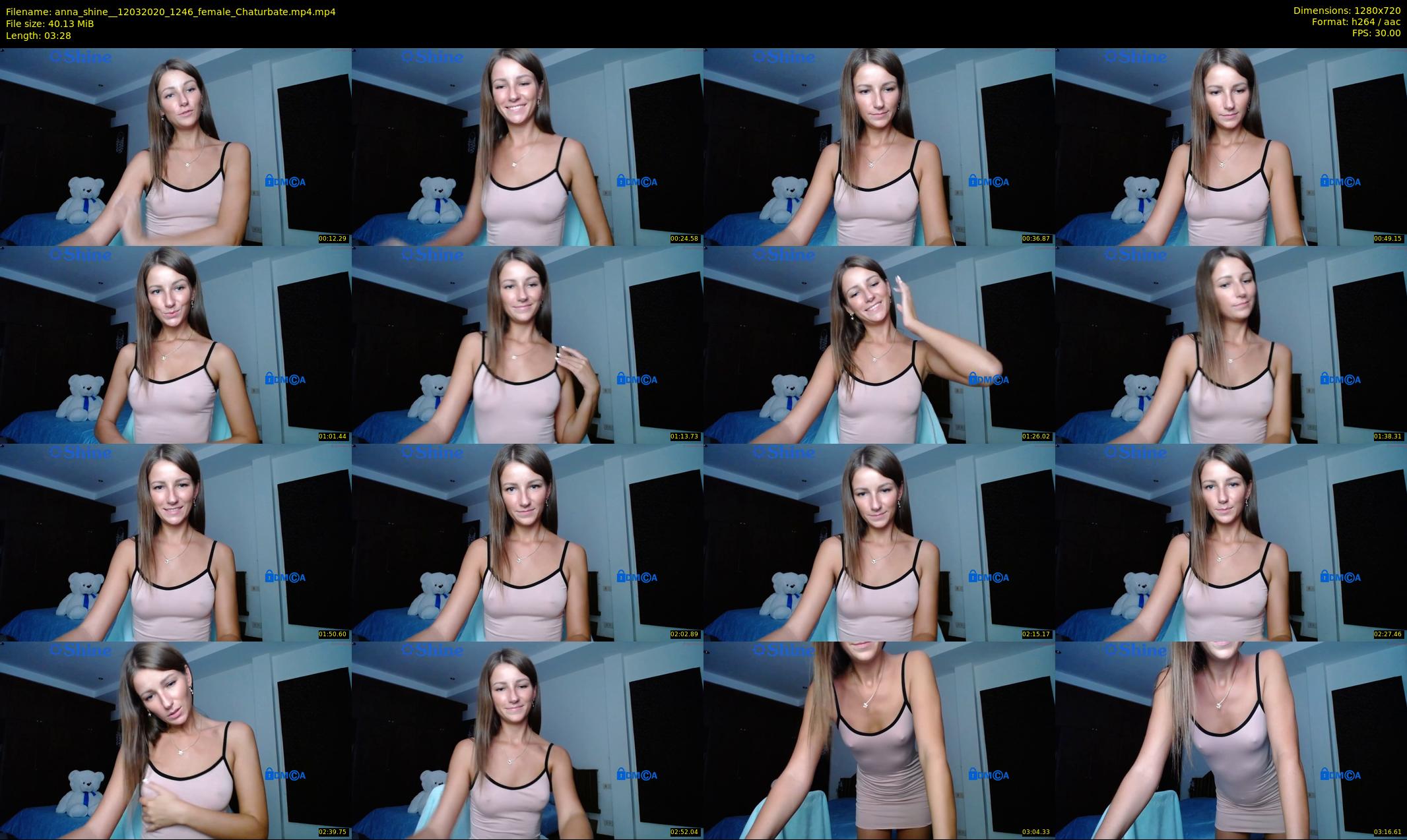 anna_shine_ — 4 minute Chaturbate female cam show recording, 720p, Mar 12, 2020