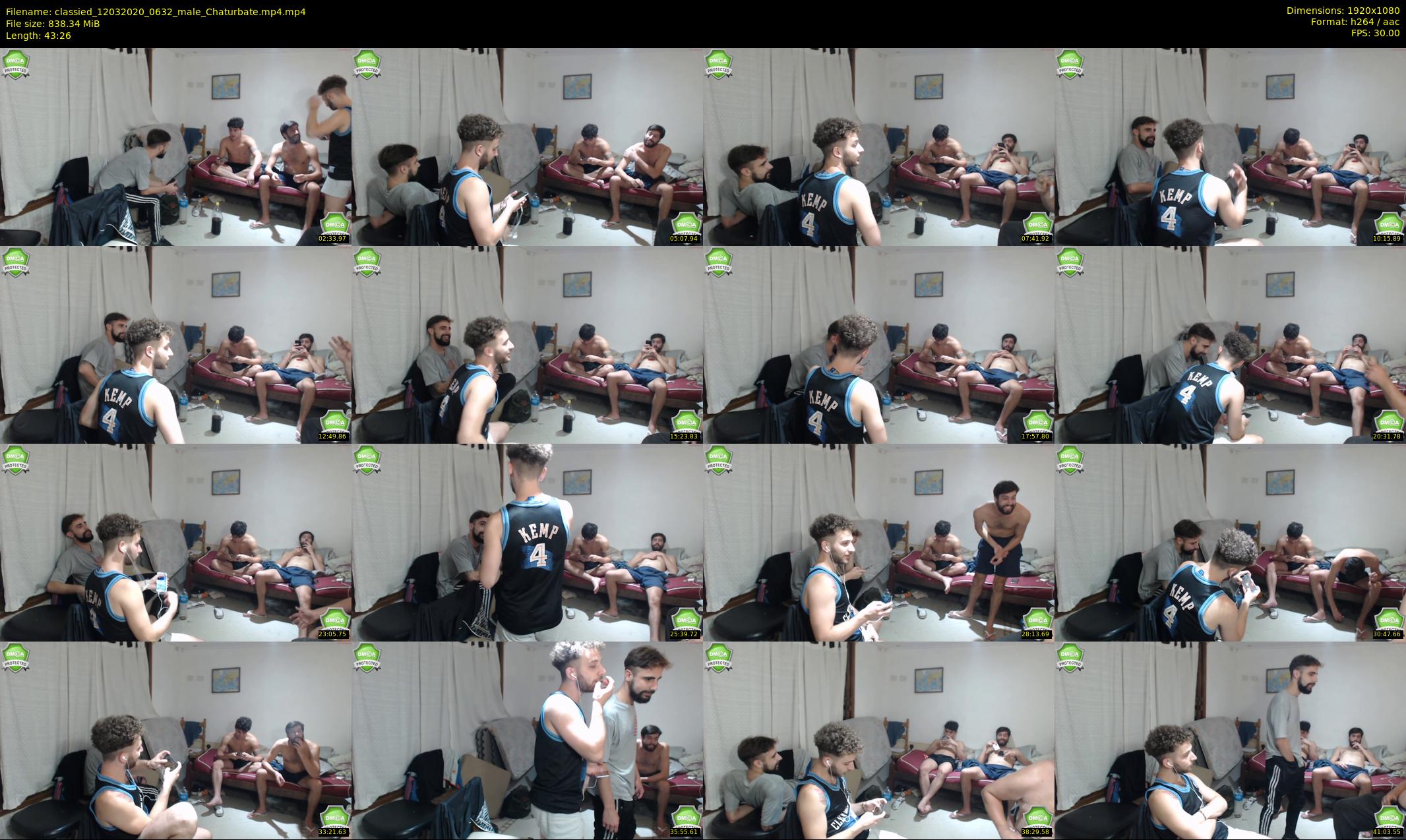 classied — 44 minute Chaturbate male cam show recording, 1080p, Mar 12, 2020
