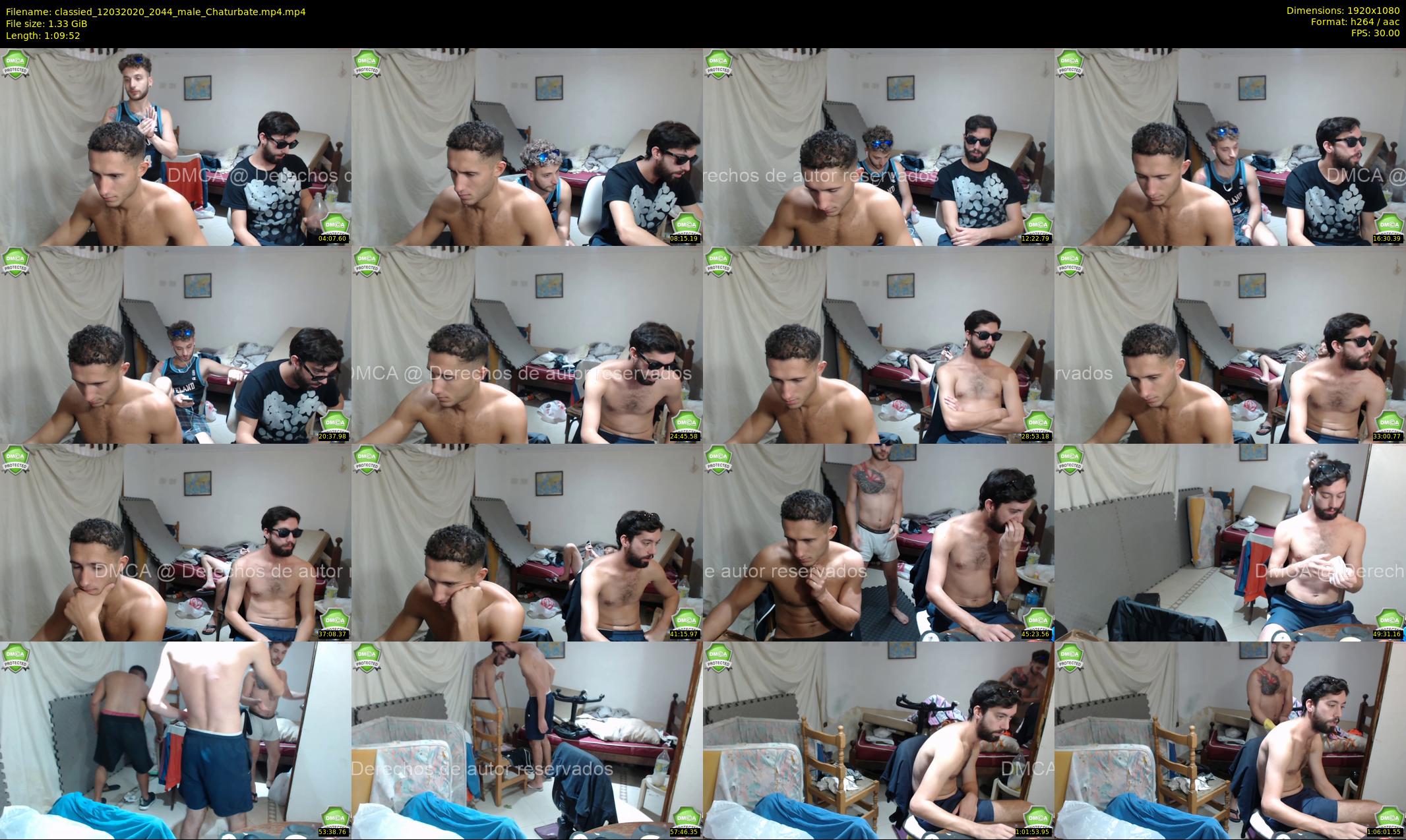 classied — 70 minute Chaturbate male cam show recording, 1080p, Mar 12, 2020
