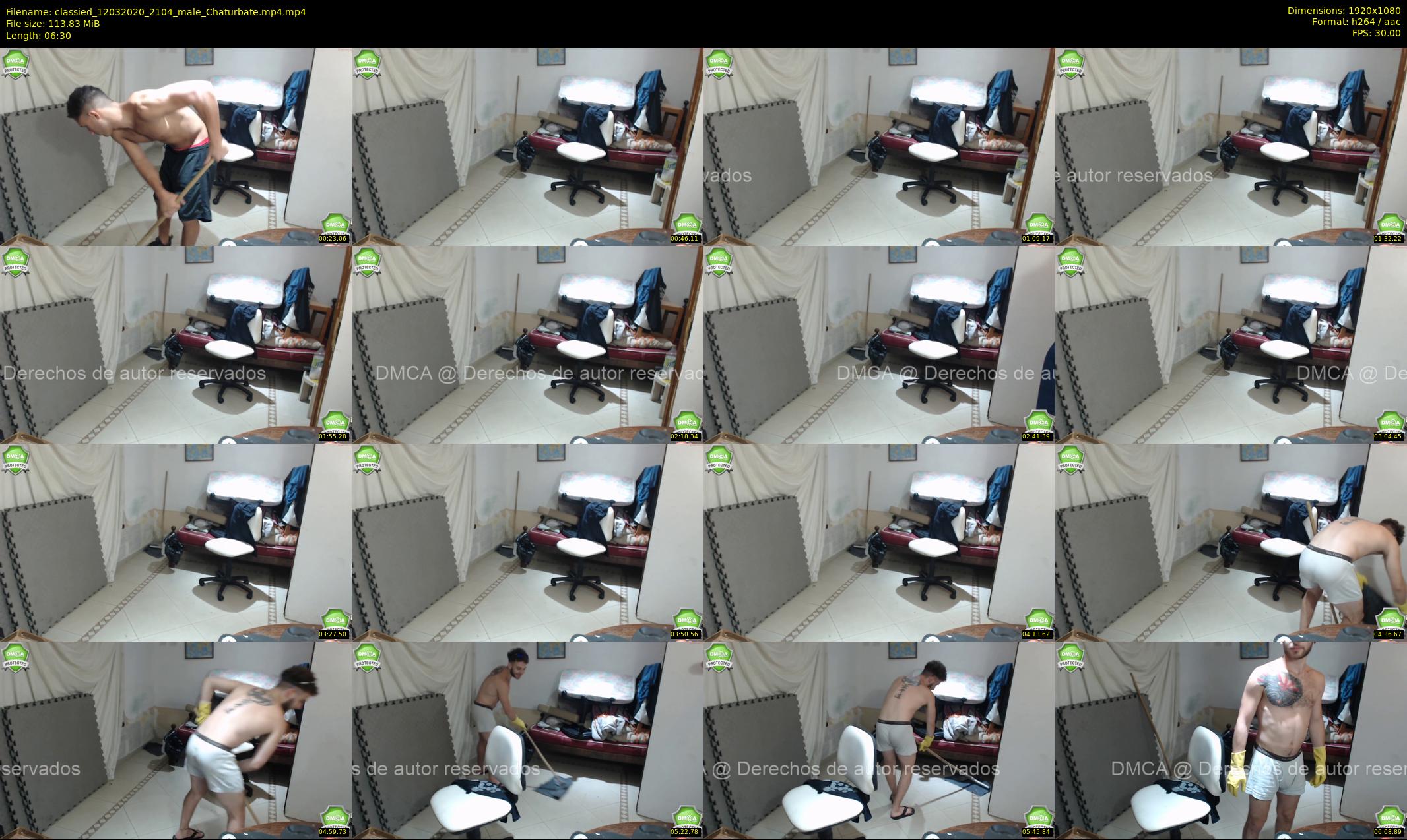 classied — 7 minute Chaturbate male cam show recording, 1080p, Mar 12, 2020