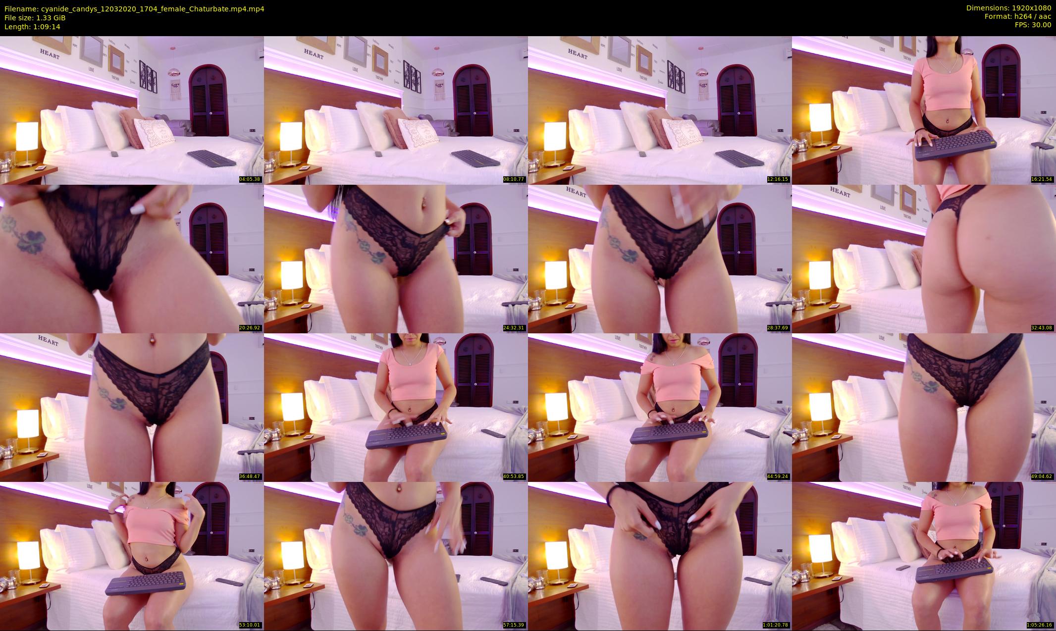 cyanide_candys — 70 minute Chaturbate female cam show recording, 1080p, Mar 12, 2020