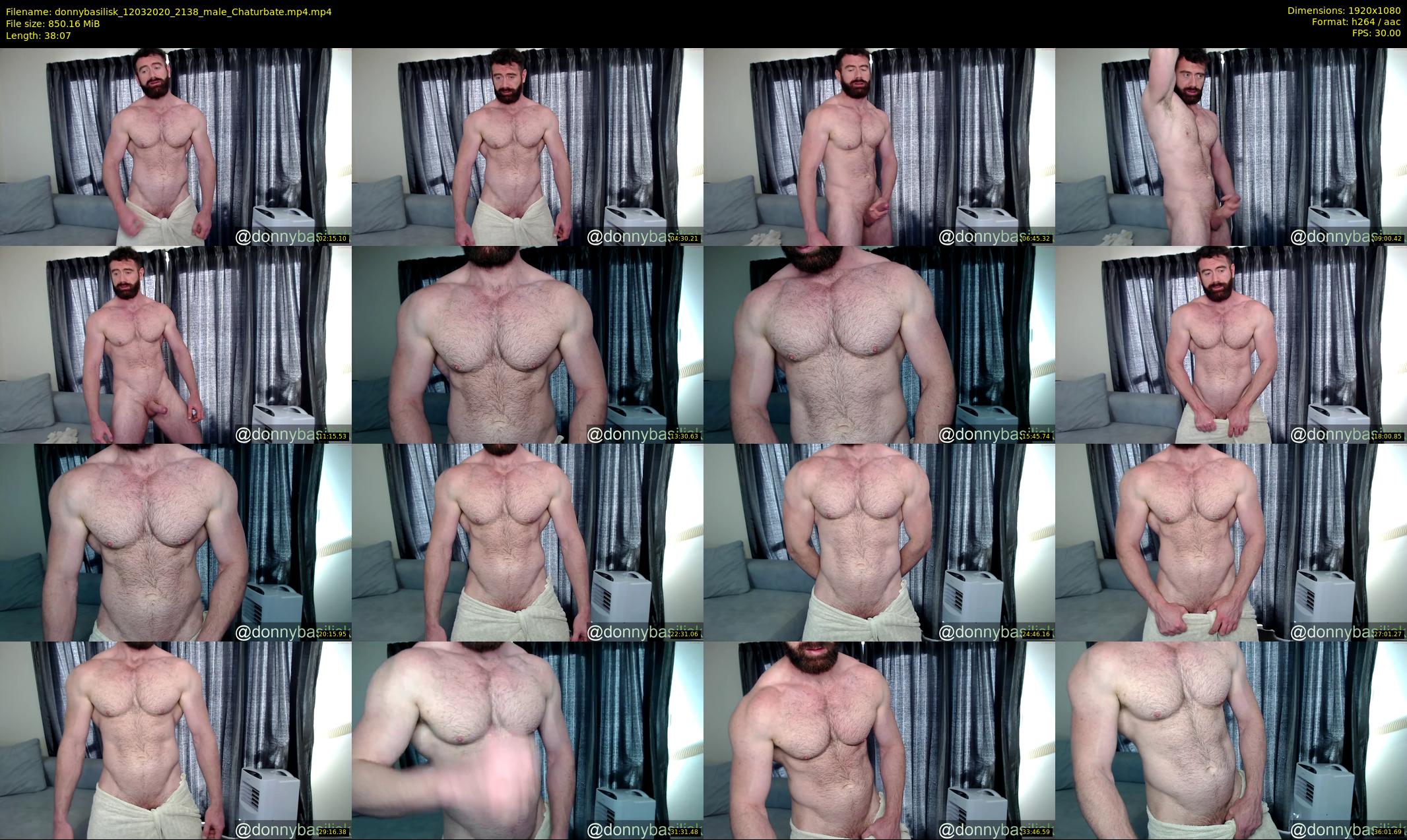donnybasilisk — 39 minute Chaturbate male cam show recording, 1080p, Mar 12, 2020