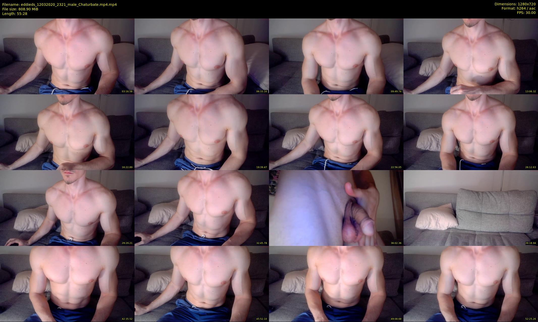 eddieds — 56 minute Chaturbate male cam show recording, 720p, Mar 12, 2020