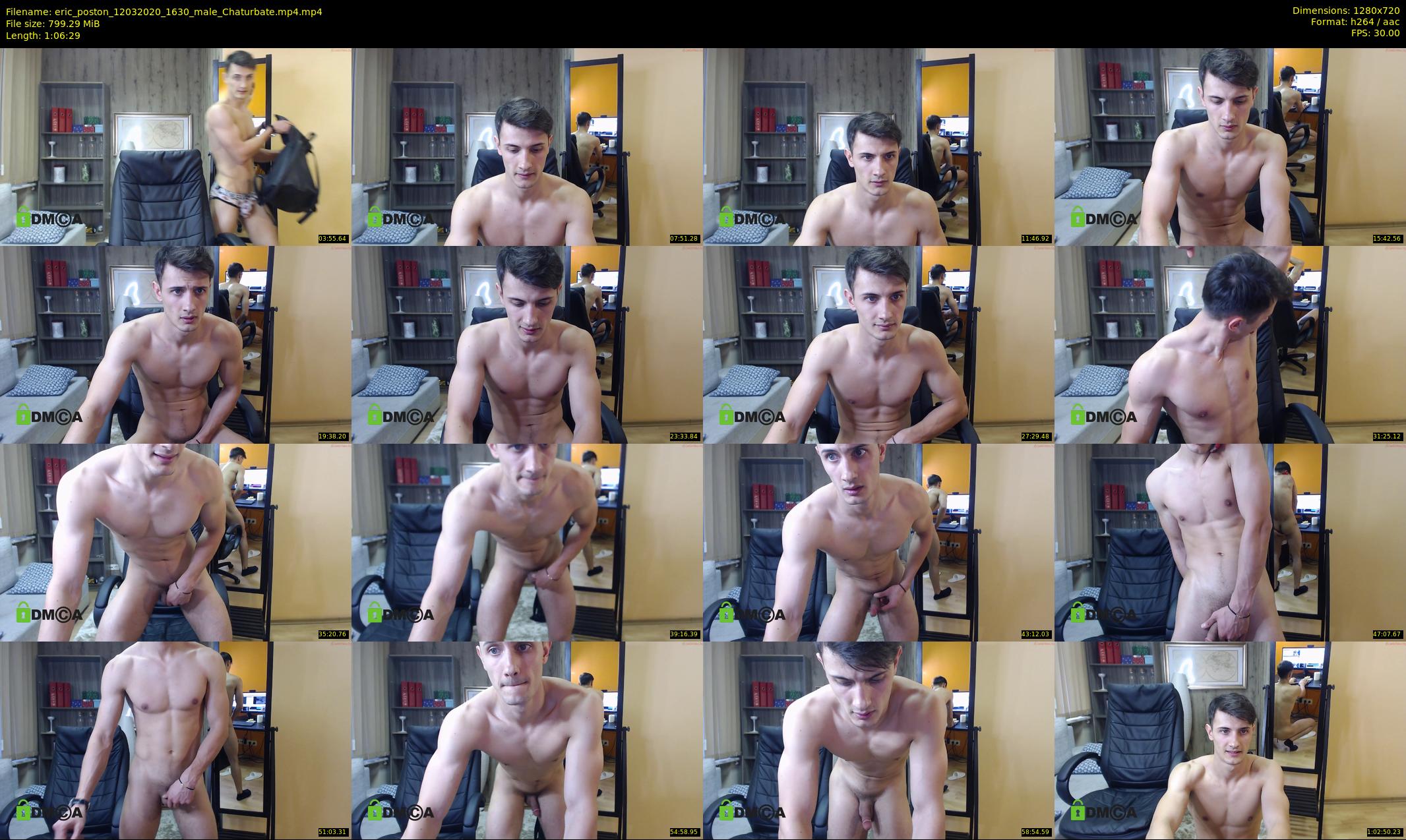 eric_poston — 67 minute Chaturbate male cam show recording, 720p, Mar 12, 2020
