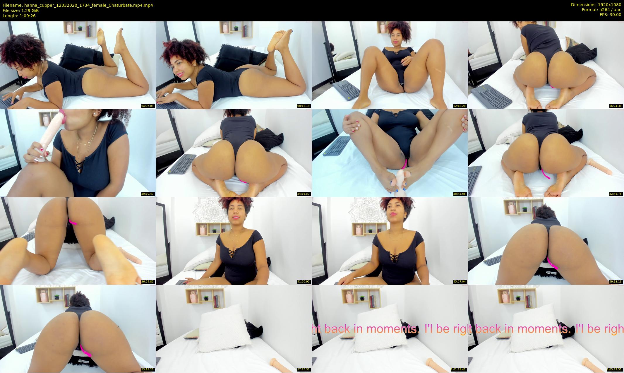 hanna_cupper — 70 minute Chaturbate female cam show recording, 1080p, Mar 12, 2020