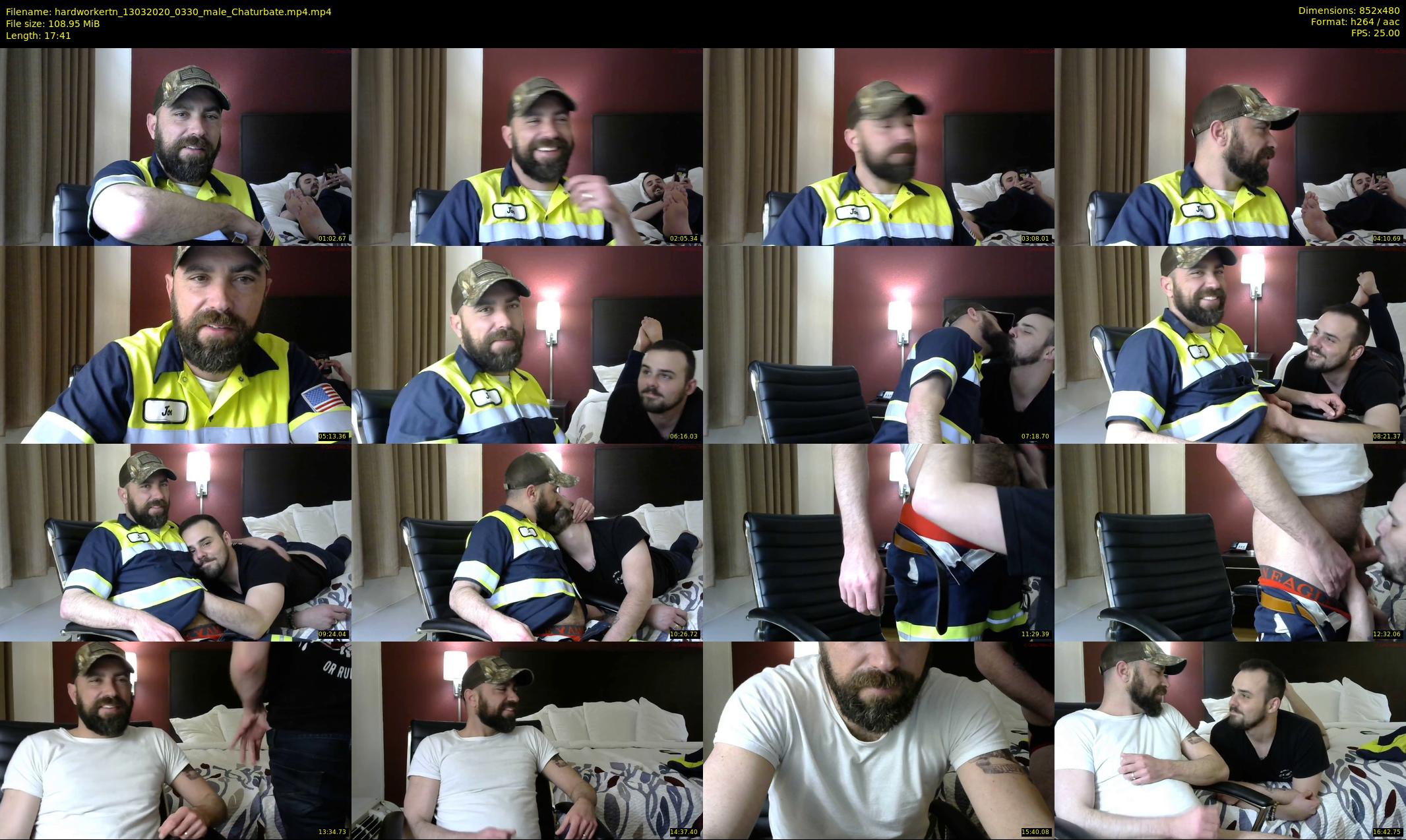 hardworkertn — 18 minute Chaturbate male cam show recording, 480p, Mar 13, 2020