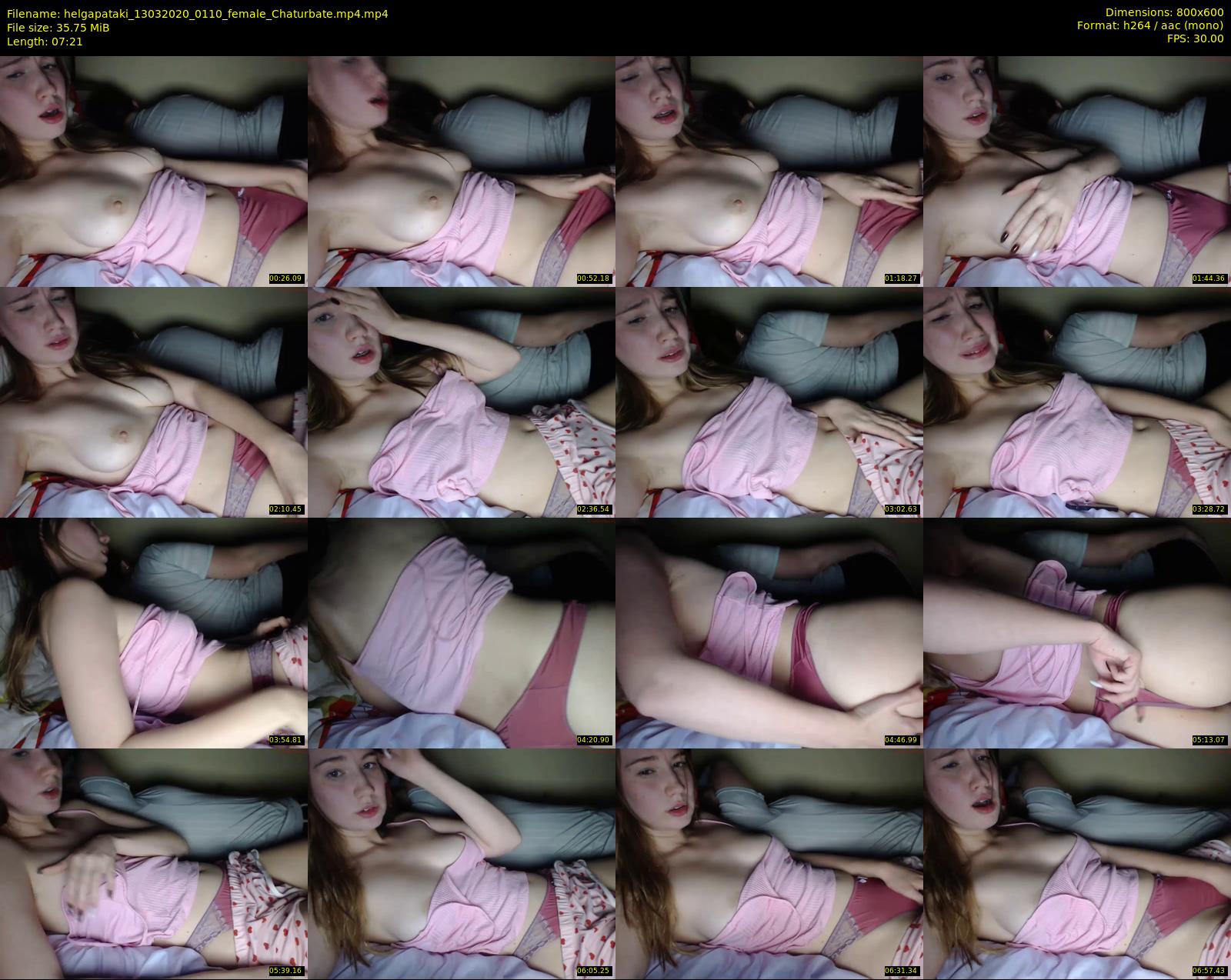 helgapataki — 8 minute Chaturbate female cam show recording, 480p, Mar 13, 2020
