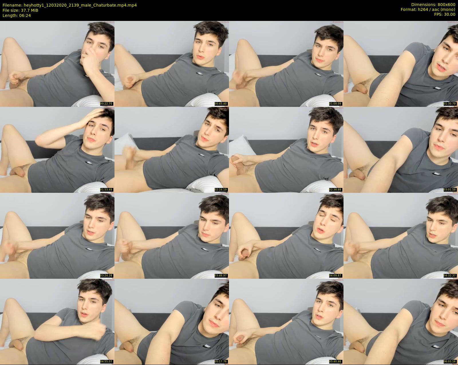 heyhotty1 — 7 minute Chaturbate male cam show recording, 480p, Mar 12, 2020