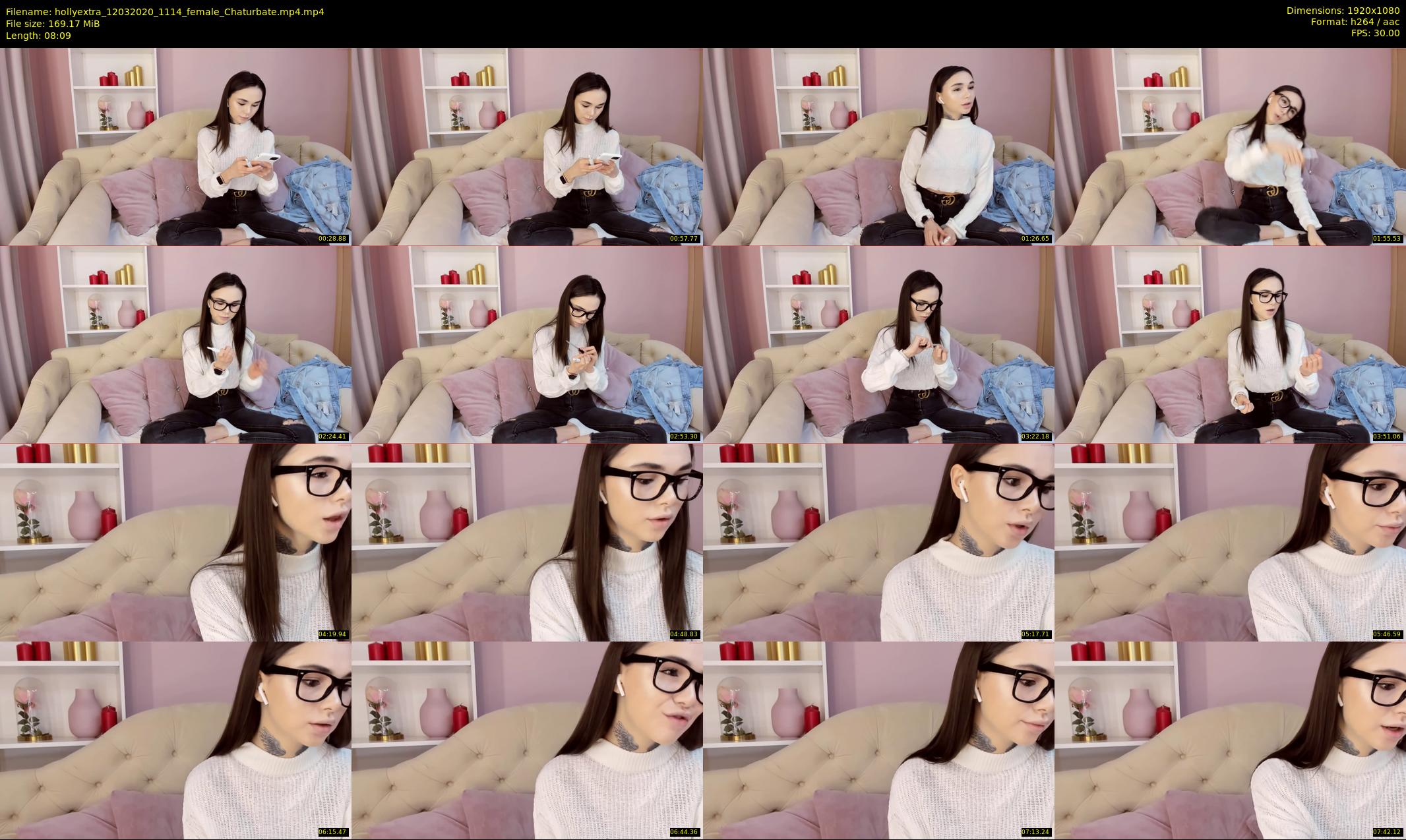 hollyextra — 9 minute Chaturbate female cam show recording, 1080p, Mar 12, 2020