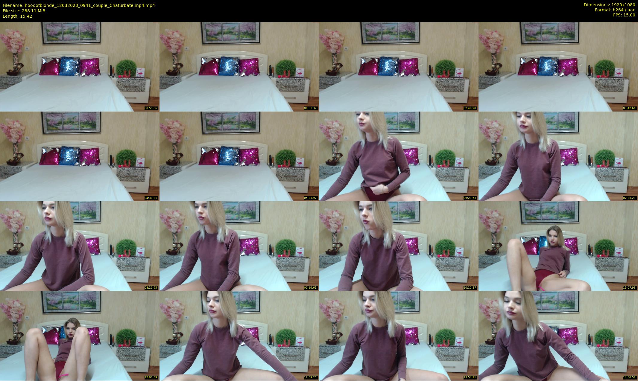 hooootblonde — 16 minute Chaturbate female cam show recording, 1080p, Mar 12, 2020