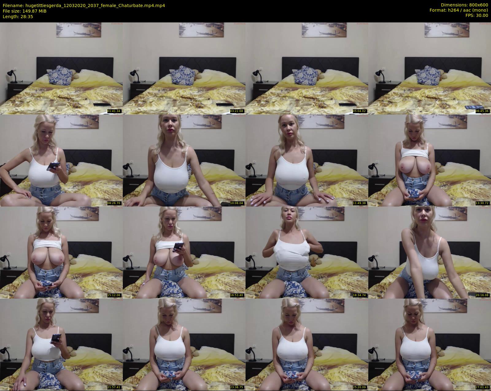 hugetittiesgerda — 29 minute Chaturbate female cam show recording, 480p, Mar 12, 2020