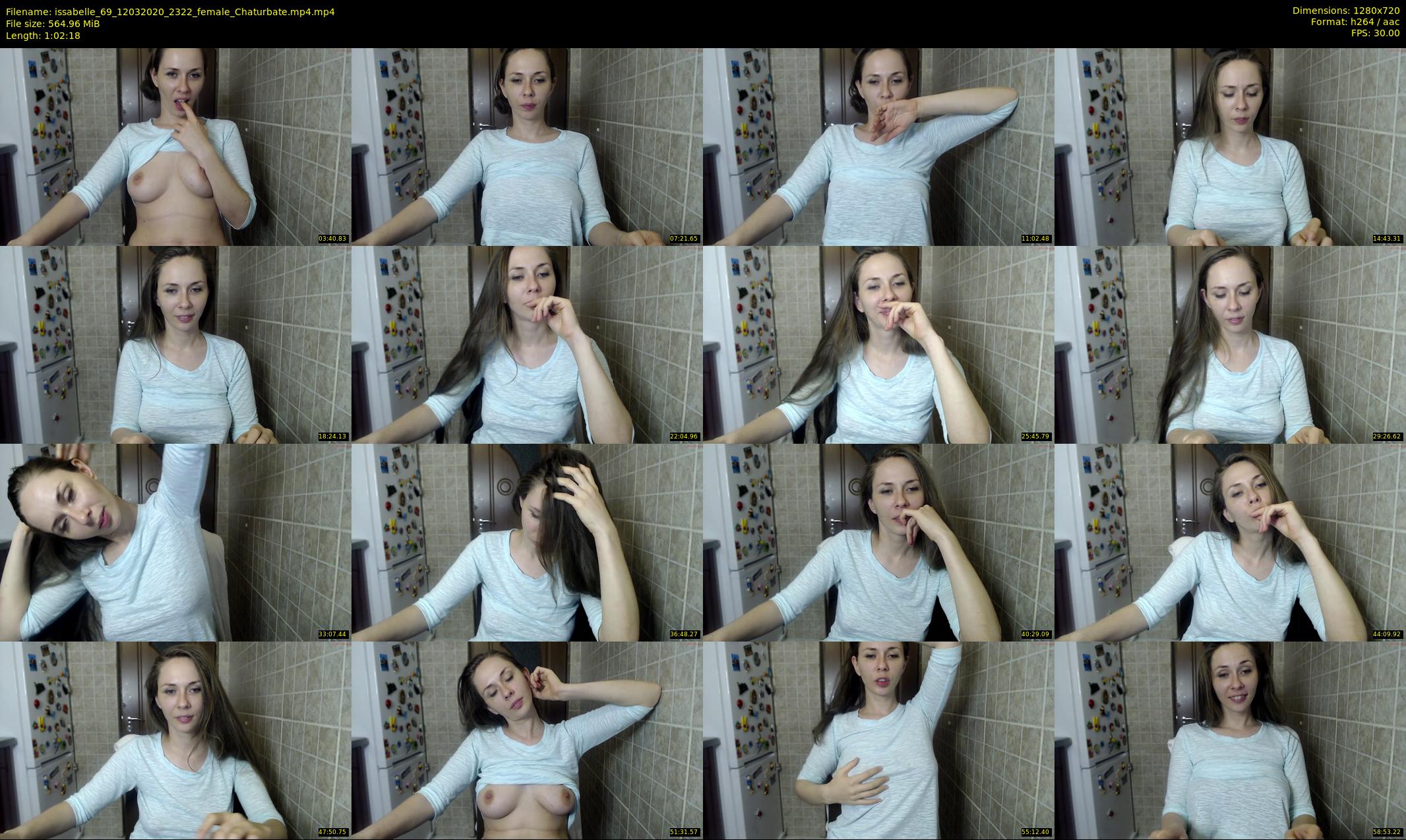 issabelle_69 — 63 minute Chaturbate couple cam show recording, 720p, Mar 12, 2020