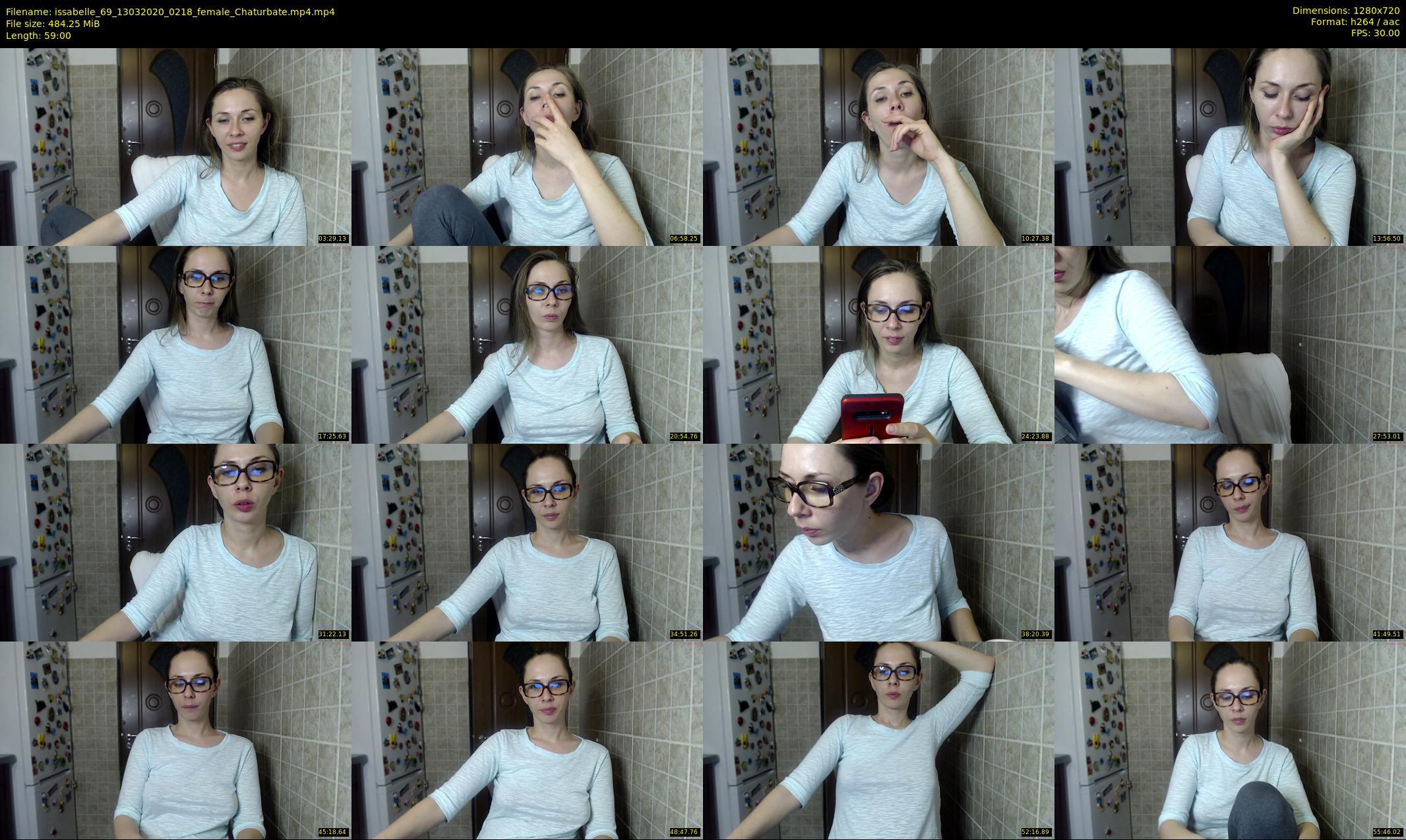 issabelle_69 — 59 minute Chaturbate couple cam show recording, 720p, Mar 13, 2020