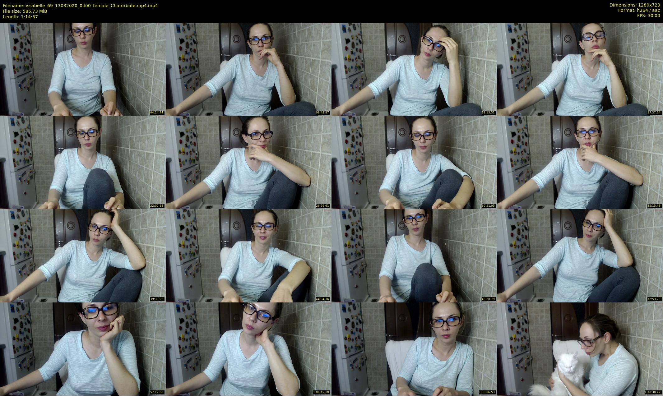 issabelle_69 — 75 minute Chaturbate couple cam show recording, 720p, Mar 13, 2020
