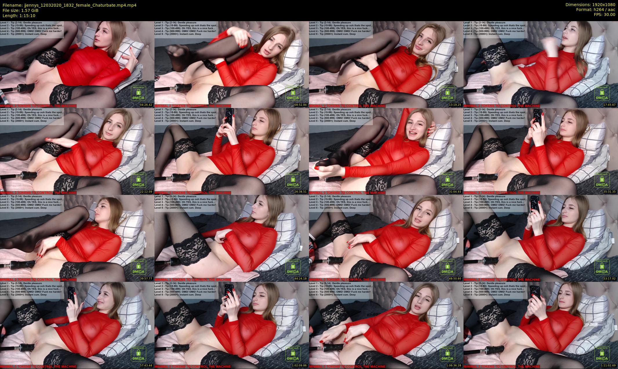 jjennys — 76 minute Chaturbate female cam show recording, 1080p, Mar 12, 2020