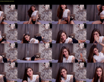 joconda — 8 minute Chaturbate female cam show recording, 720p, Mar 12, 2020