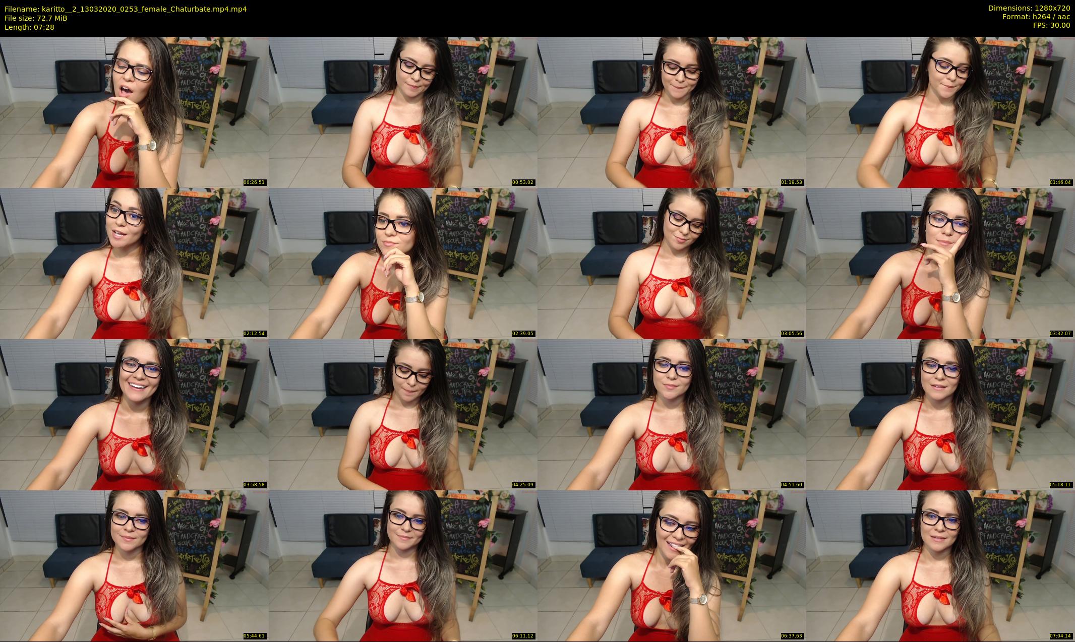 karitto__2 — 8 minute Chaturbate female cam show recording, 720p, Mar 13, 2020