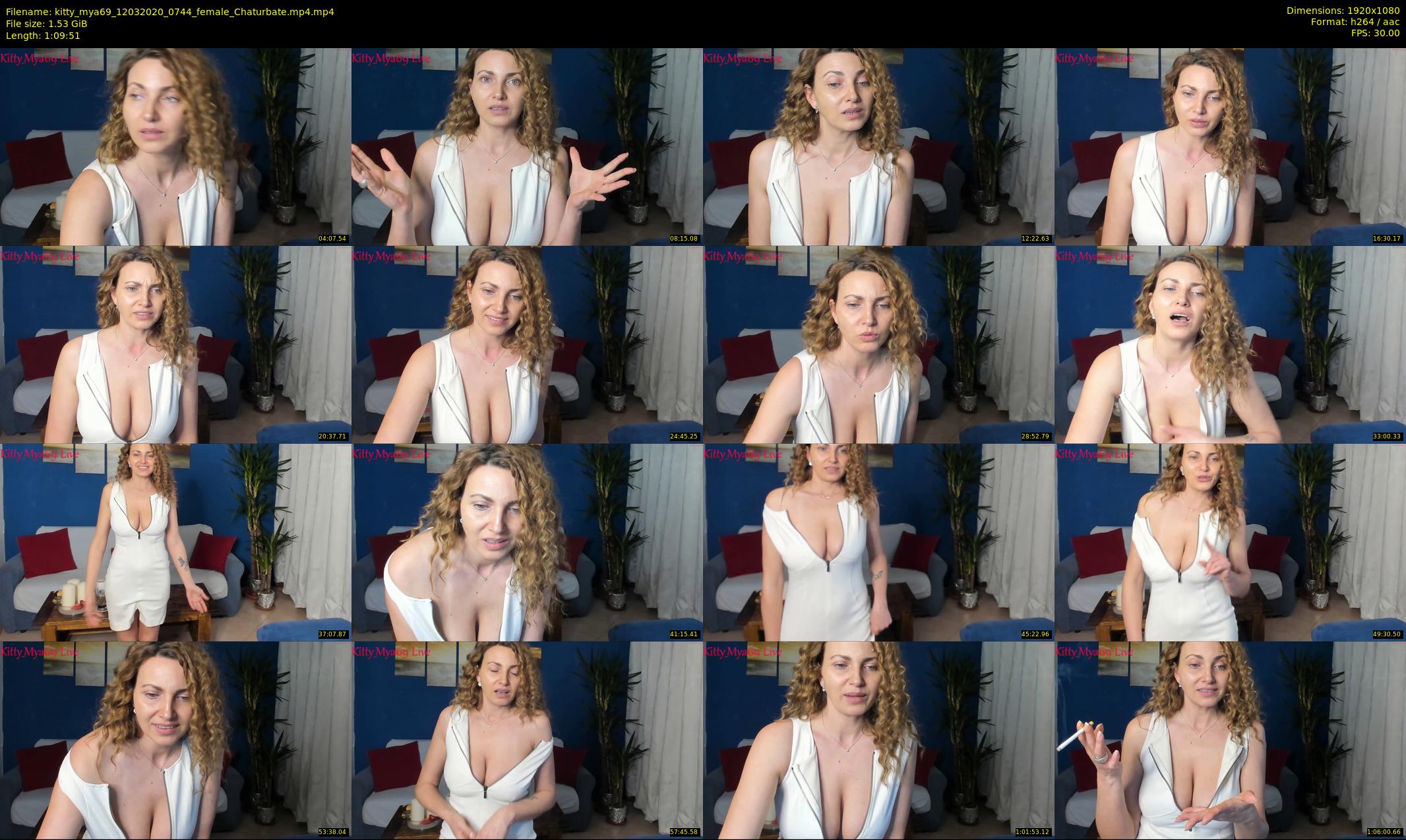 kitty_mya69 — 70 minute Chaturbate female cam show recording, 1080p, Mar 12, 2020