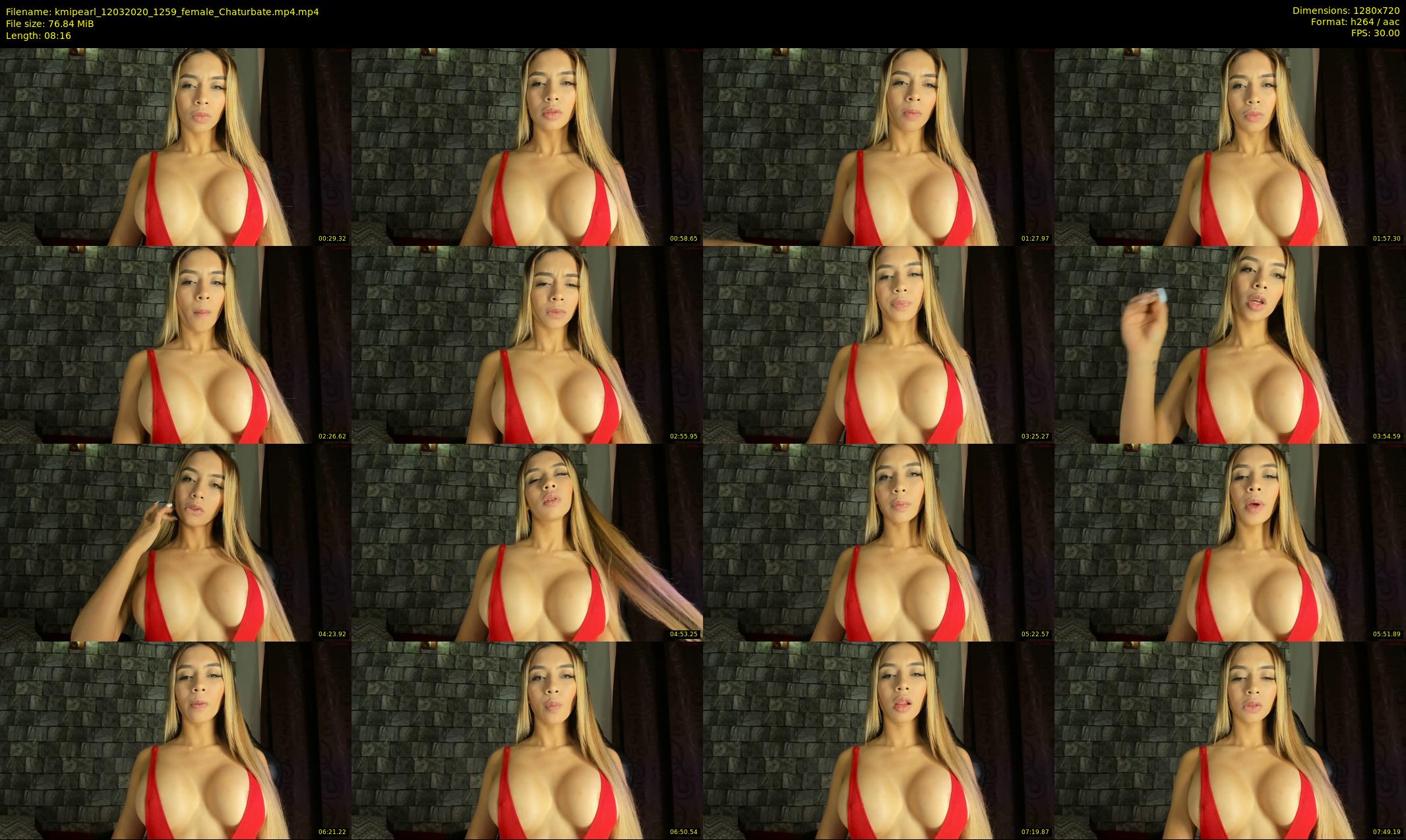 kmipearl — 9 minute Chaturbate female cam show recording, 720p, Mar 12, 2020
