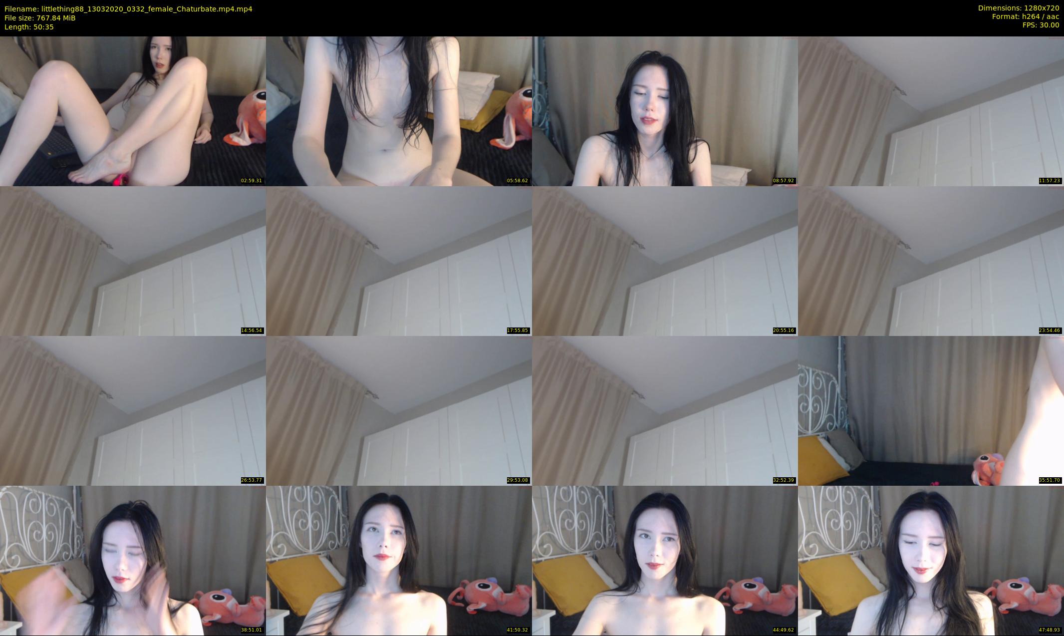 littlething88 — 51 minute Chaturbate female cam show recording, 720p, Mar 13, 2020