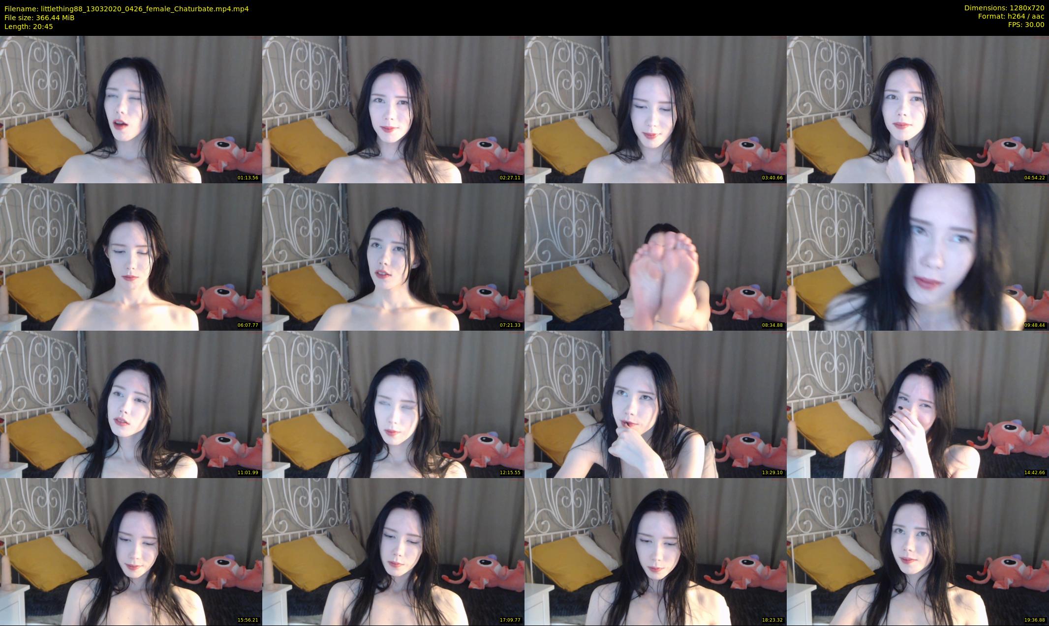 littlething88 — 21 minute Chaturbate female cam show recording, 720p, Mar 13, 2020