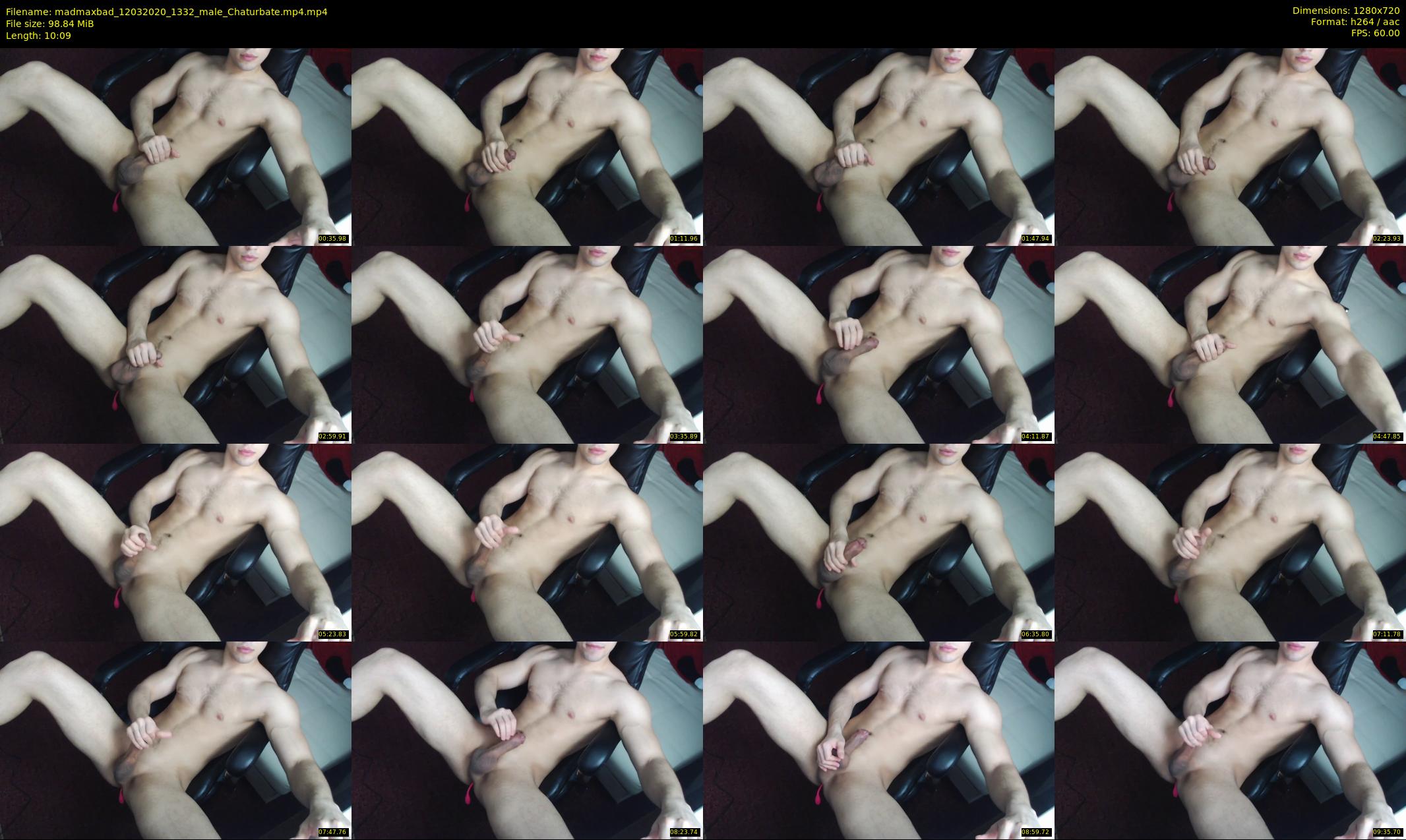 madmaxbad — 11 minute Chaturbate male cam show recording, 720p, Mar 12, 2020