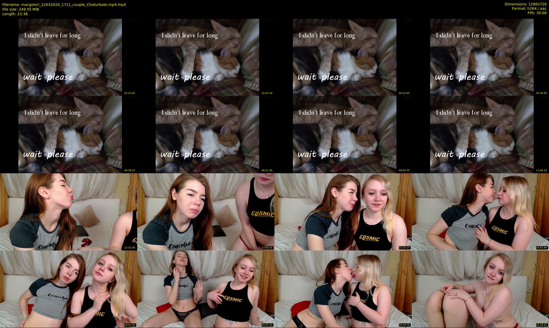 margolori — 24 minute Chaturbate couple cam show recording, 720p, Mar 12, 2020