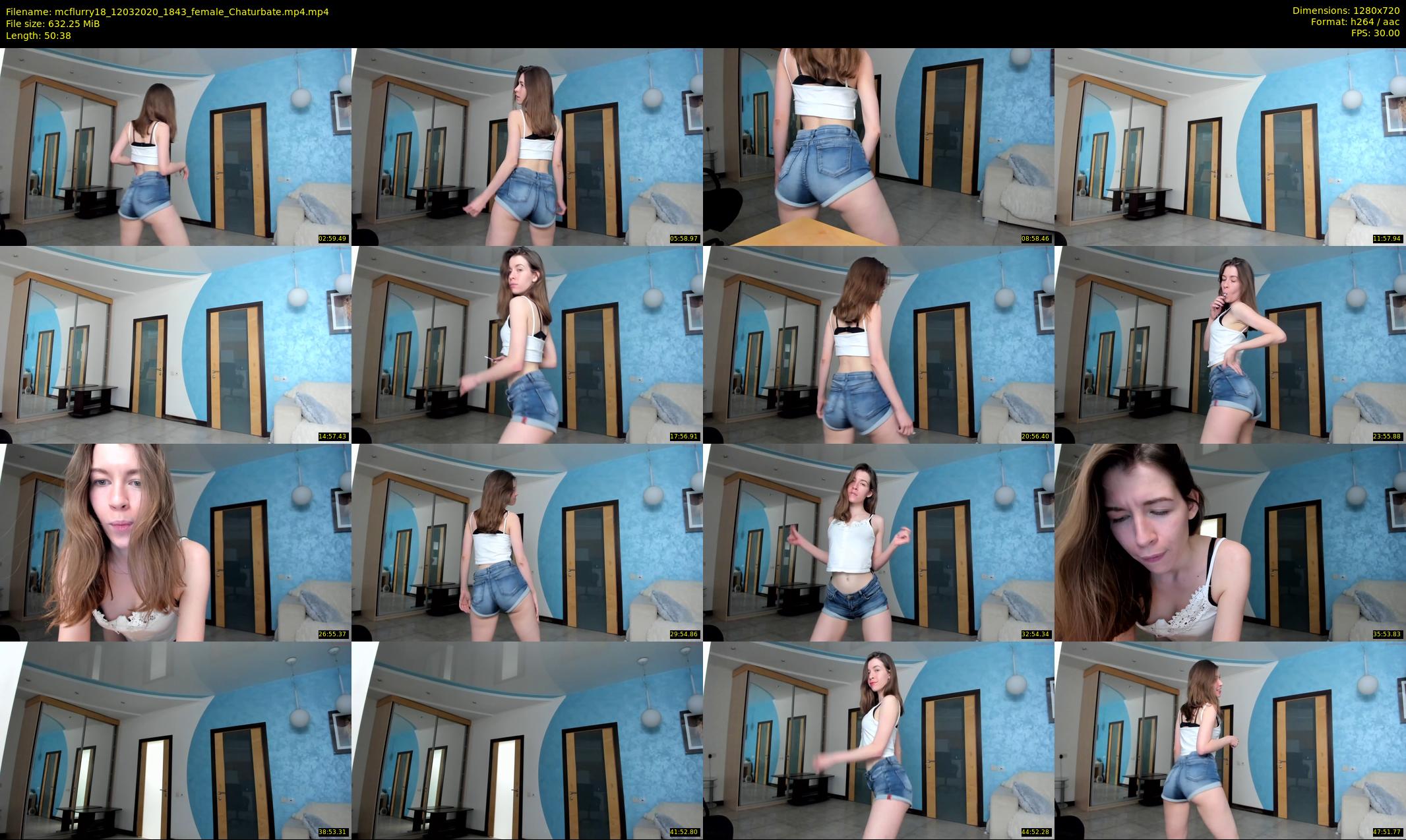 mcflurry18 — 51 minute Chaturbate female cam show recording, 720p, Mar 12, 2020