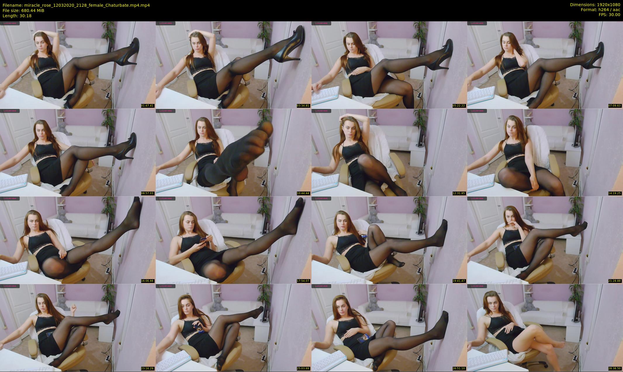 miracle_rose — 31 minute Chaturbate female cam show recording, 1080p, Mar 12, 2020