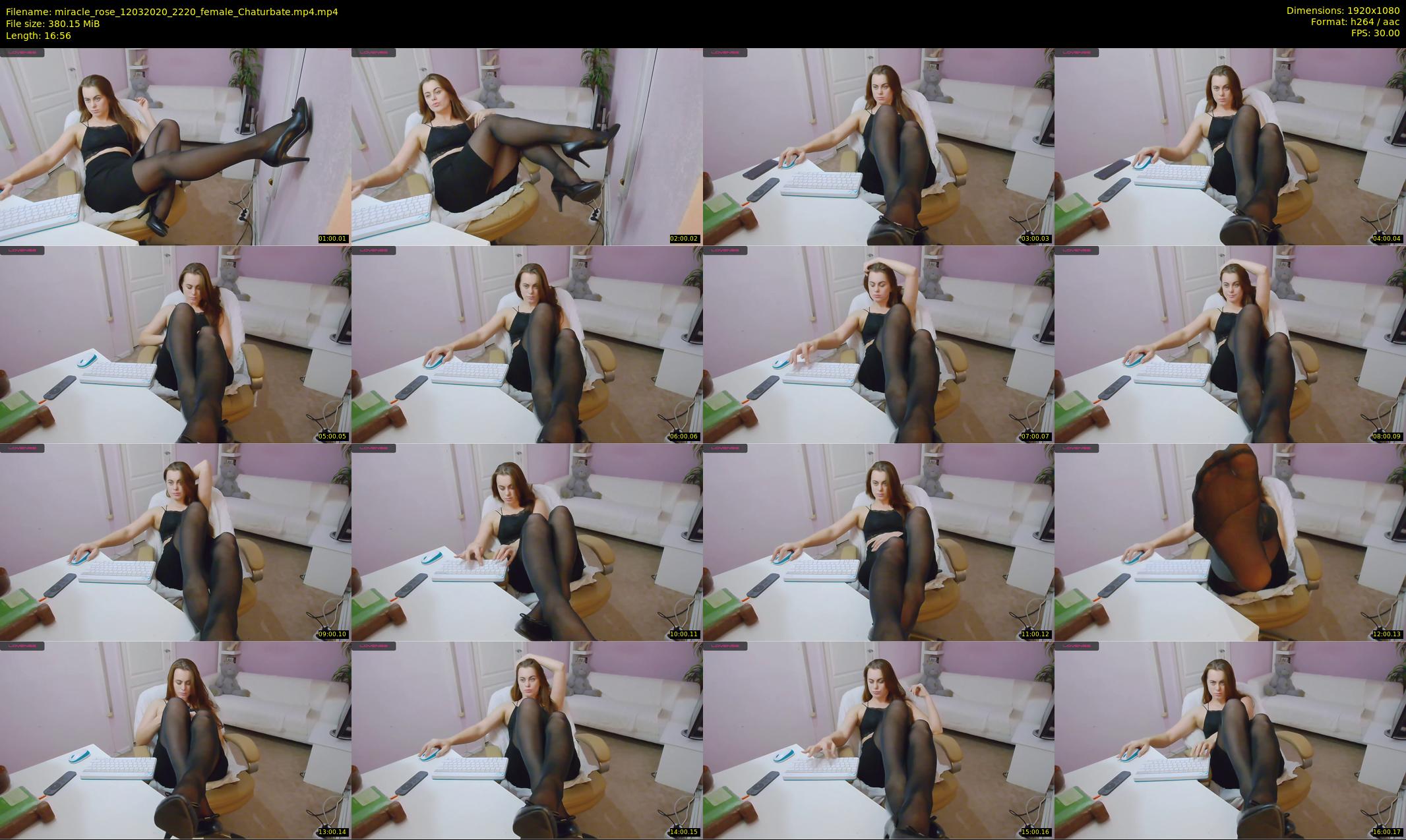 miracle_rose — 17 minute Chaturbate female cam show recording, 1080p, Mar 12, 2020