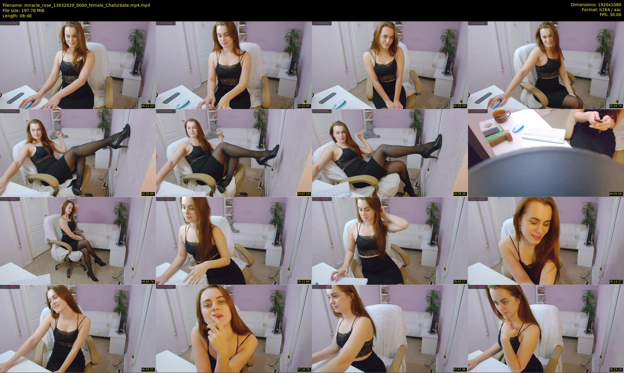 miracle_rose — 9 minute Chaturbate female cam show recording, 1080p, Mar 13, 2020