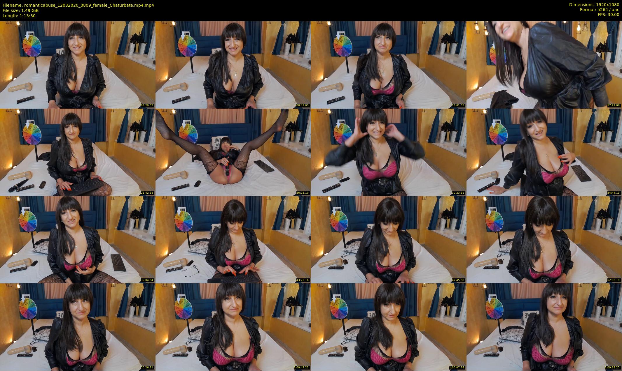 romanticabuse — 74 minute Chaturbate female cam show recording, 1080p, Mar 12, 2020