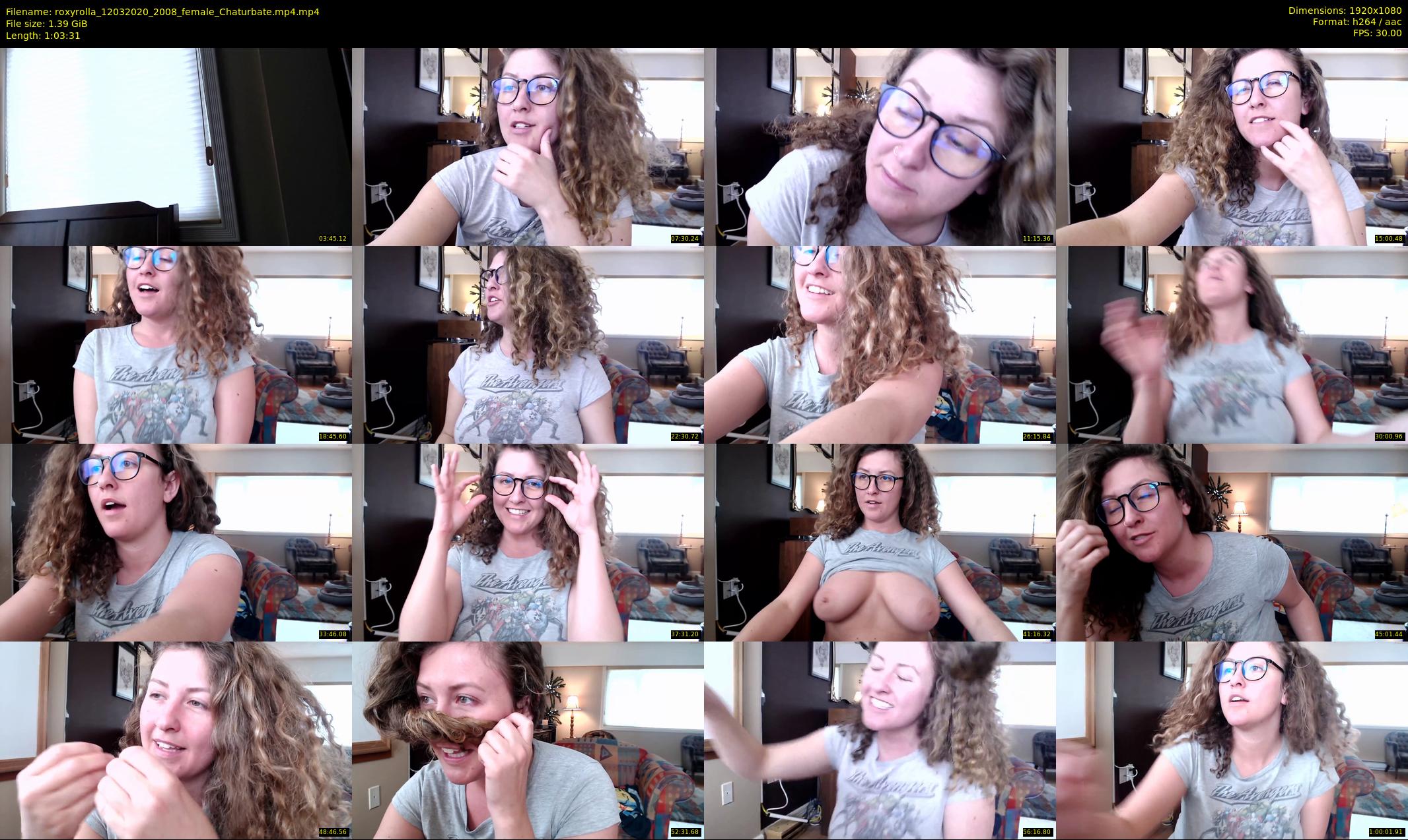 roxyrolla — 64 minute Chaturbate female cam show recording, 1080p, Mar 12, 2020
