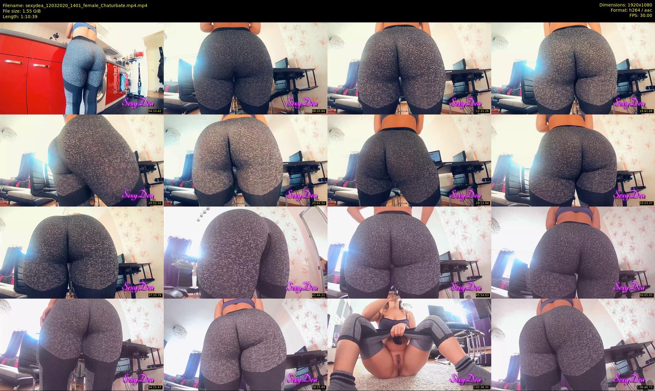 sexydea — 71 minute Chaturbate female cam show recording, 1080p, Mar 12, 2020
