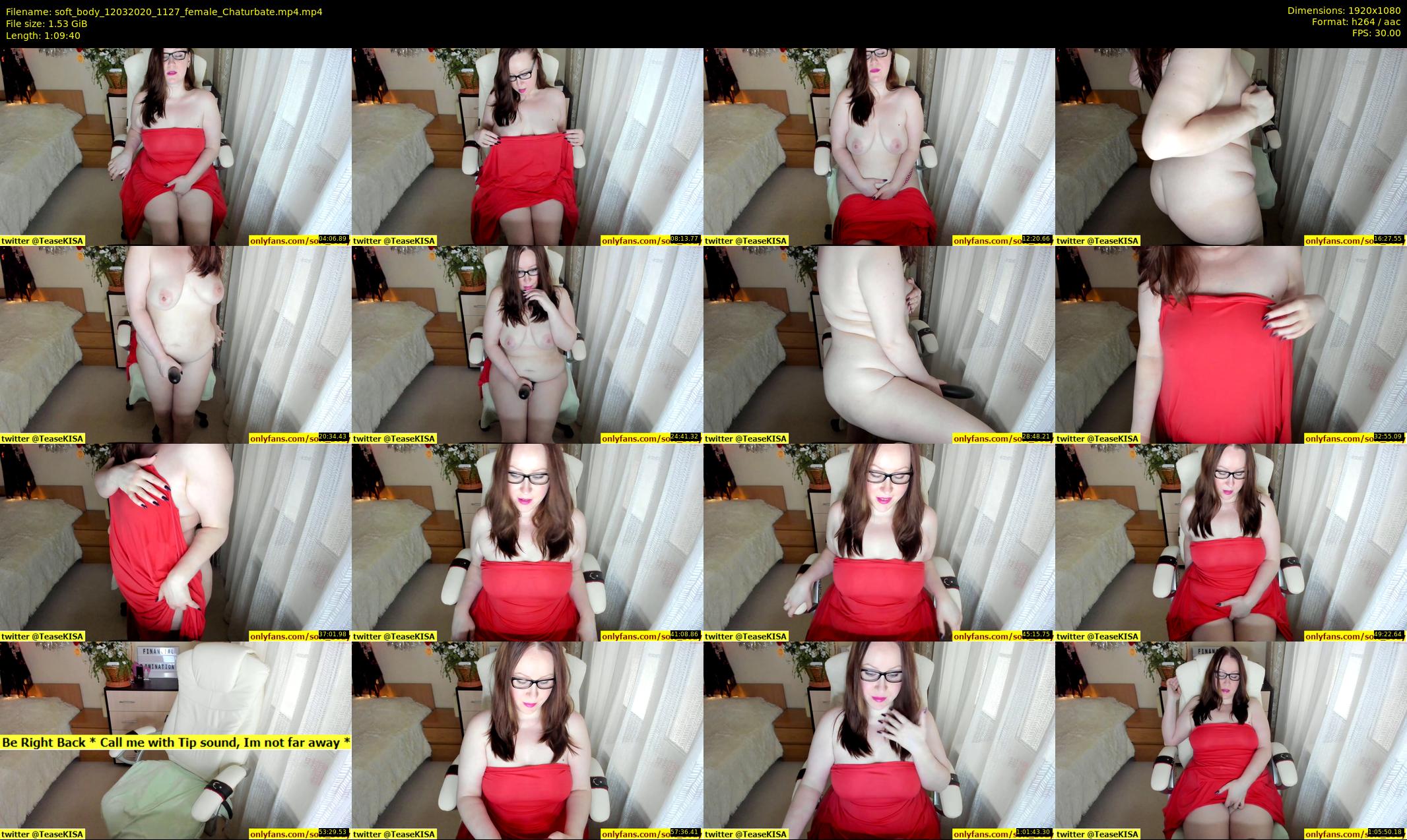 soft_body — 70 minute Chaturbate female cam show recording, 1080p, Mar 12, 2020