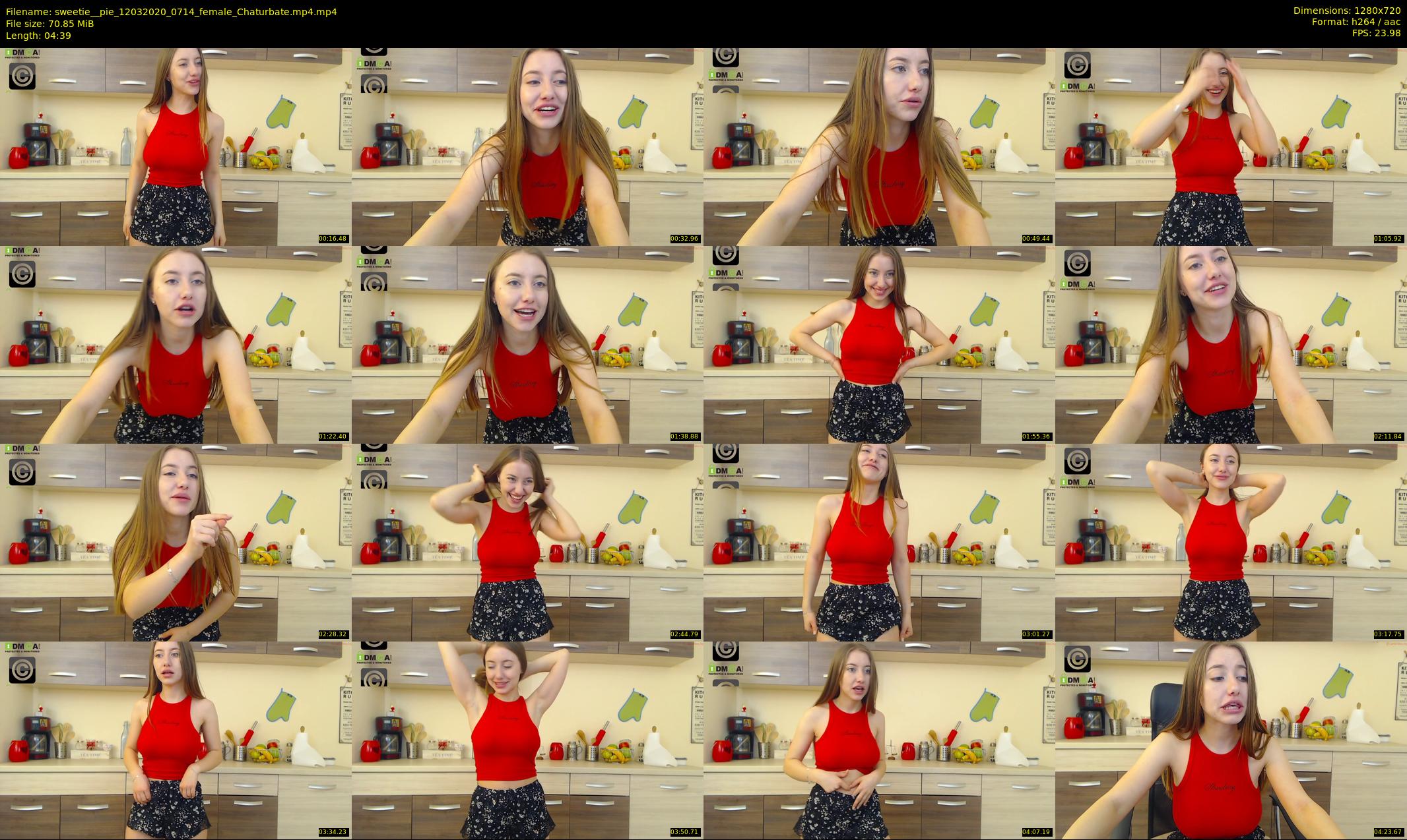 sweetie__pie — 5 minute Chaturbate female cam show recording, 720p, Mar 12, 2020