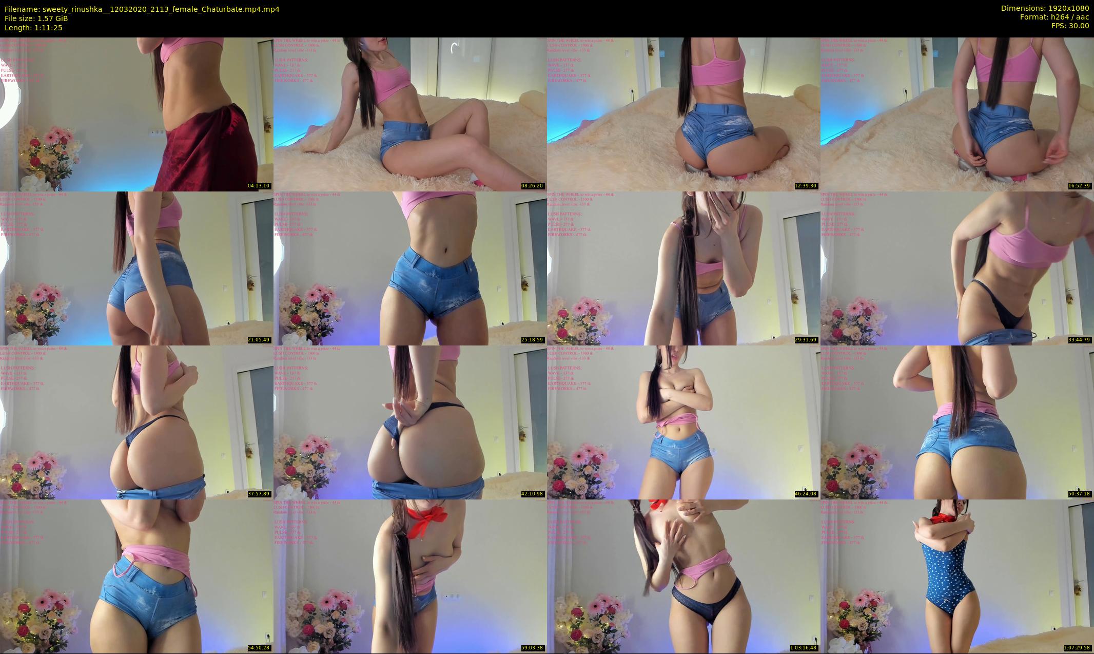 sweety_rinushka_ — 72 minute Chaturbate female cam show recording, 1080p, Mar 12, 2020